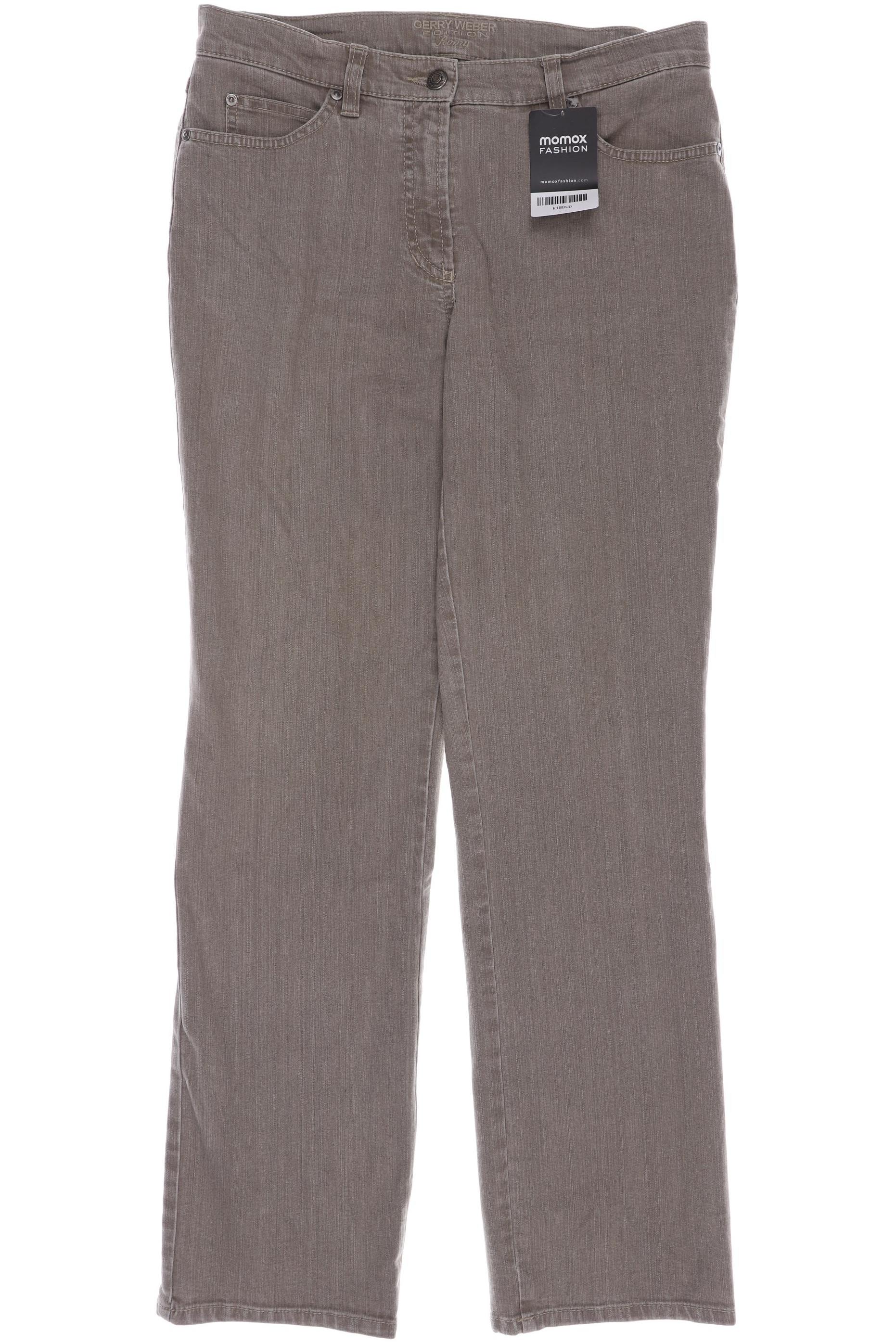 

Gerry Weber Damen Jeans, beige, Gr. 38