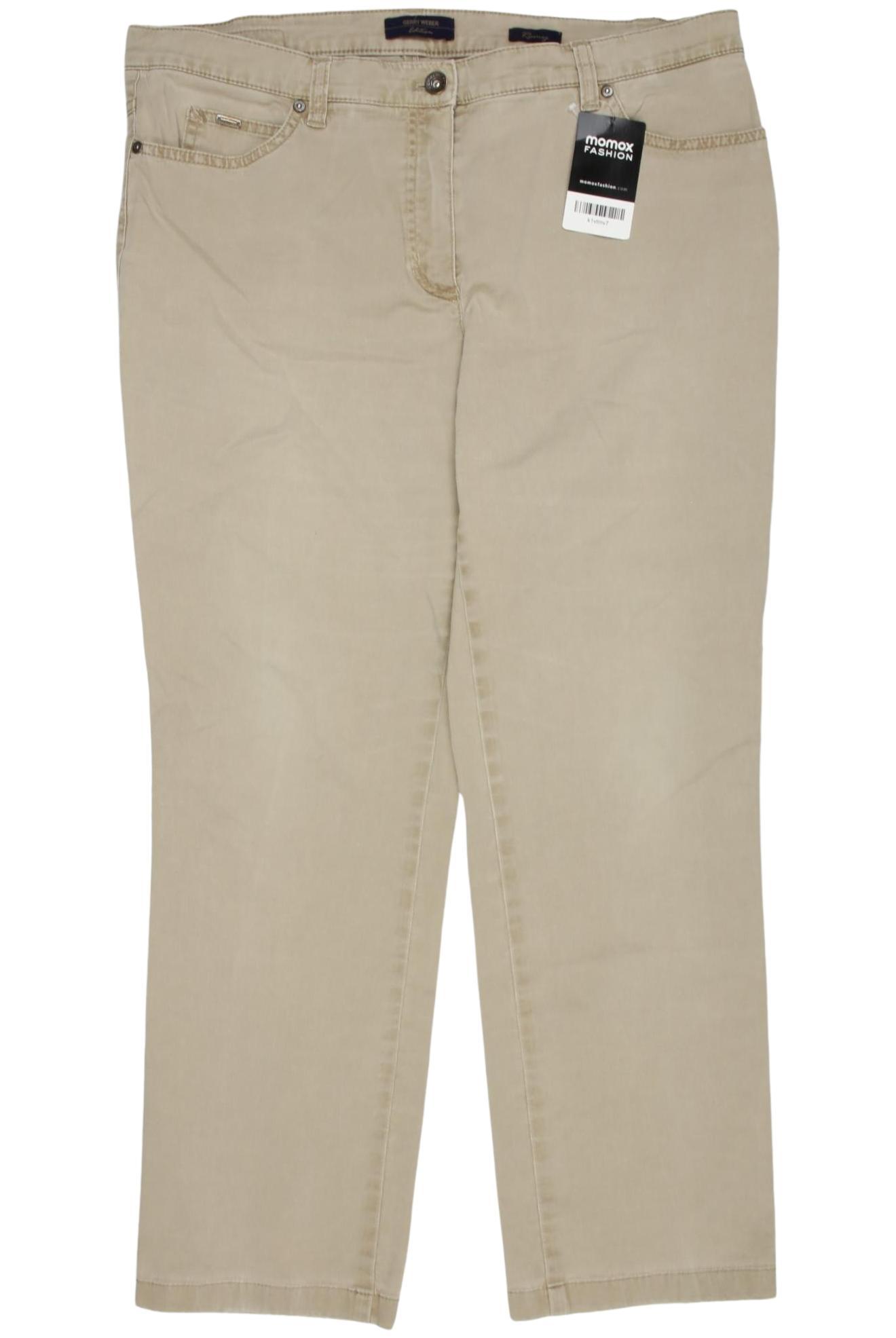 

Gerry Weber Damen Stoffhose, beige, Gr. 35