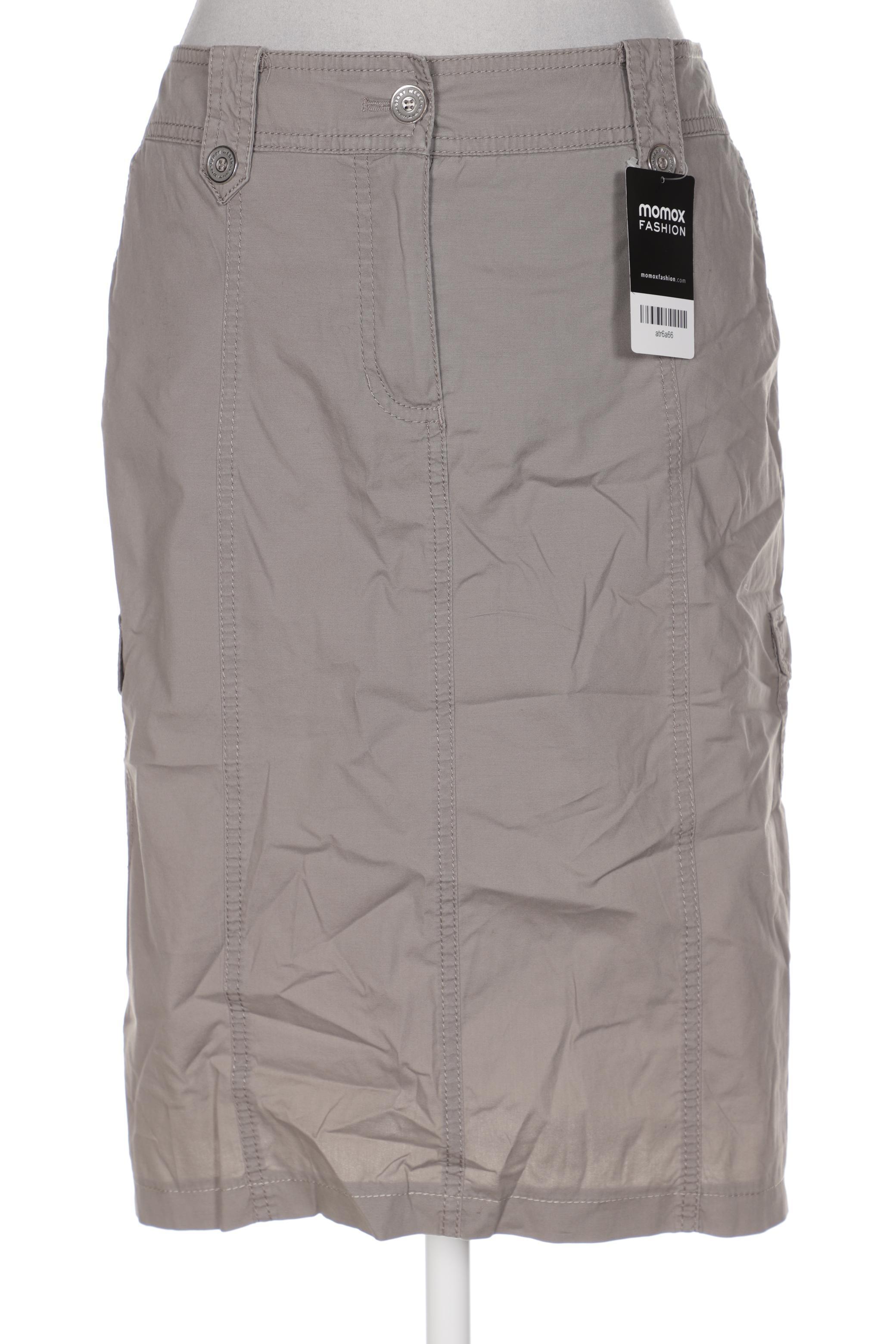 

Gerry Weber Damen Rock, grau, Gr. 40