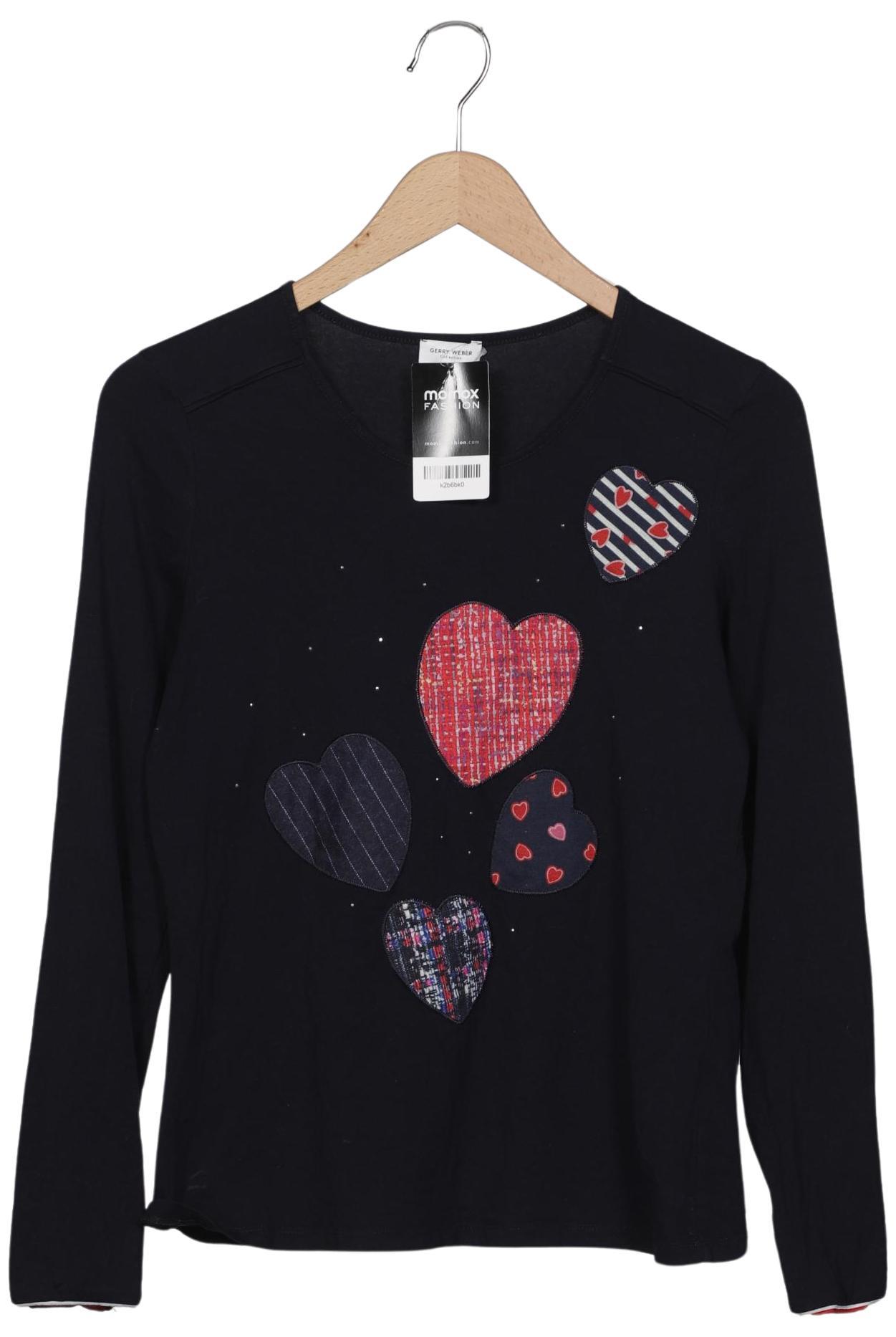 

Gerry Weber Damen Langarmshirt, marineblau, Gr. 38