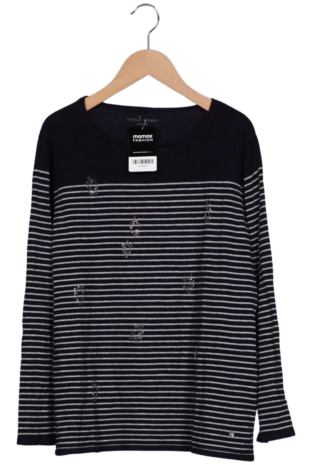 

Gerry Weber Damen Langarmshirt, marineblau, Gr. 44