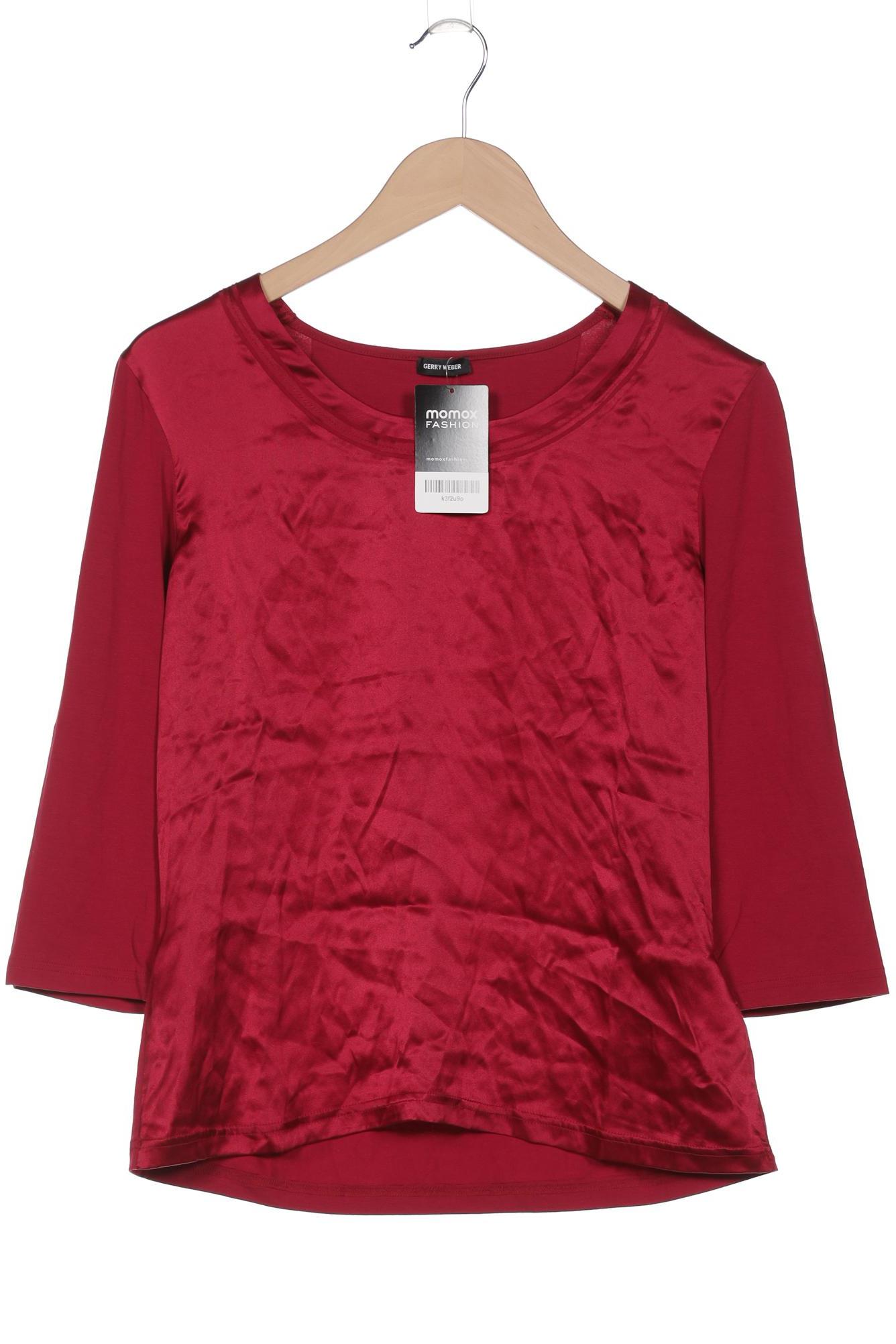 

Gerry Weber Damen Langarmshirt, bordeaux, Gr. 40