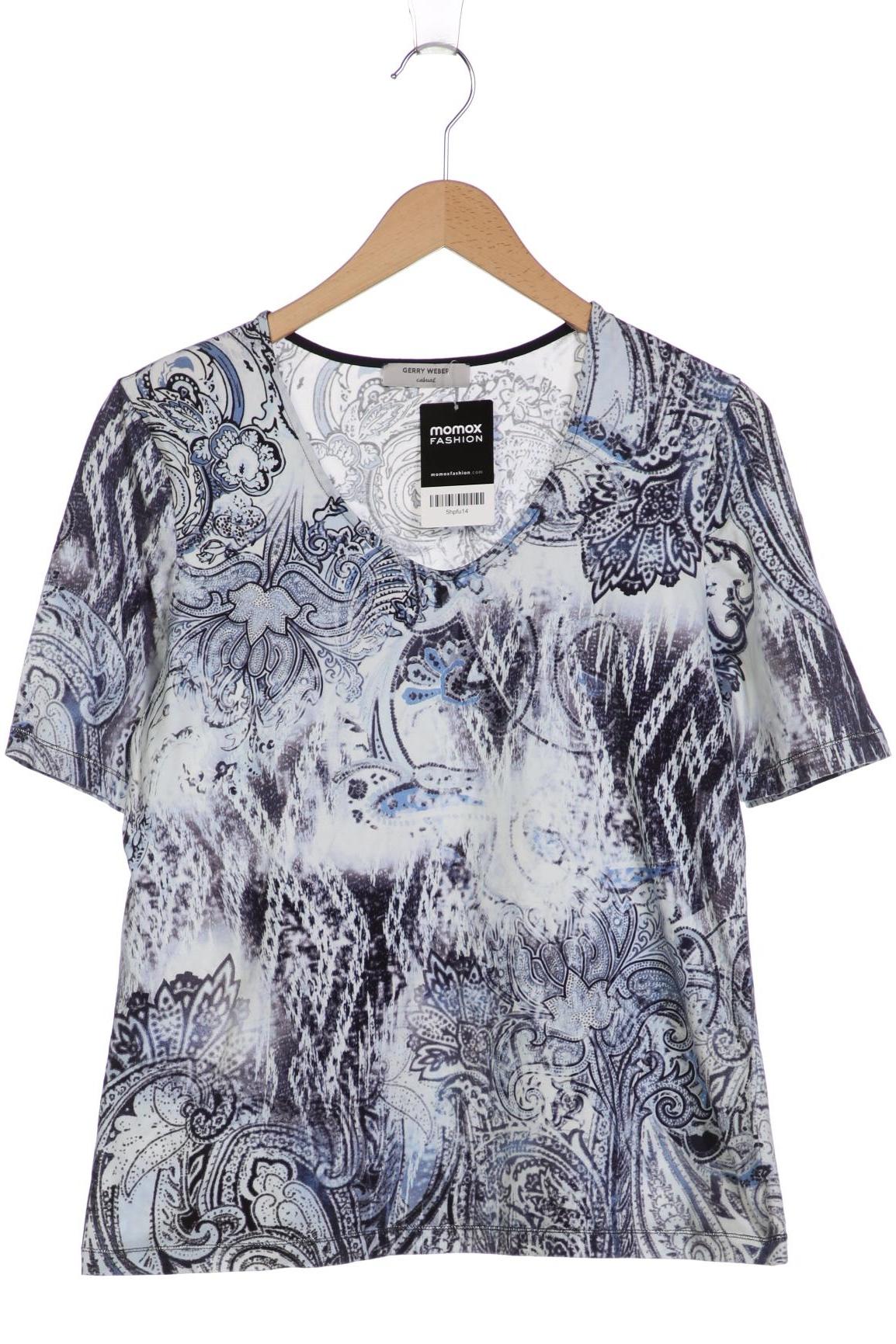

Gerry Weber Damen T-Shirt, blau, Gr. 44