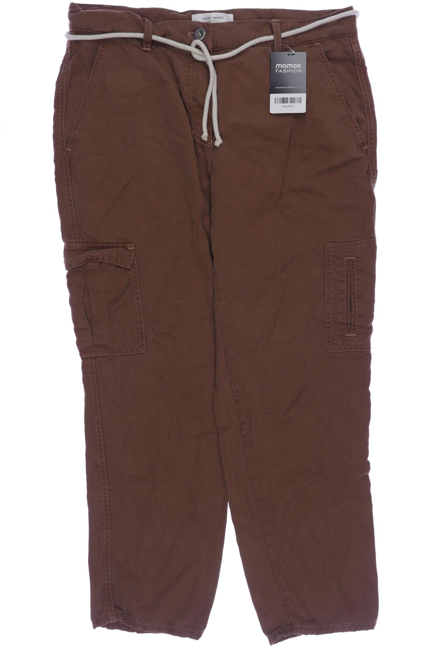 

Gerry Weber Damen Stoffhose, braun, Gr. 38