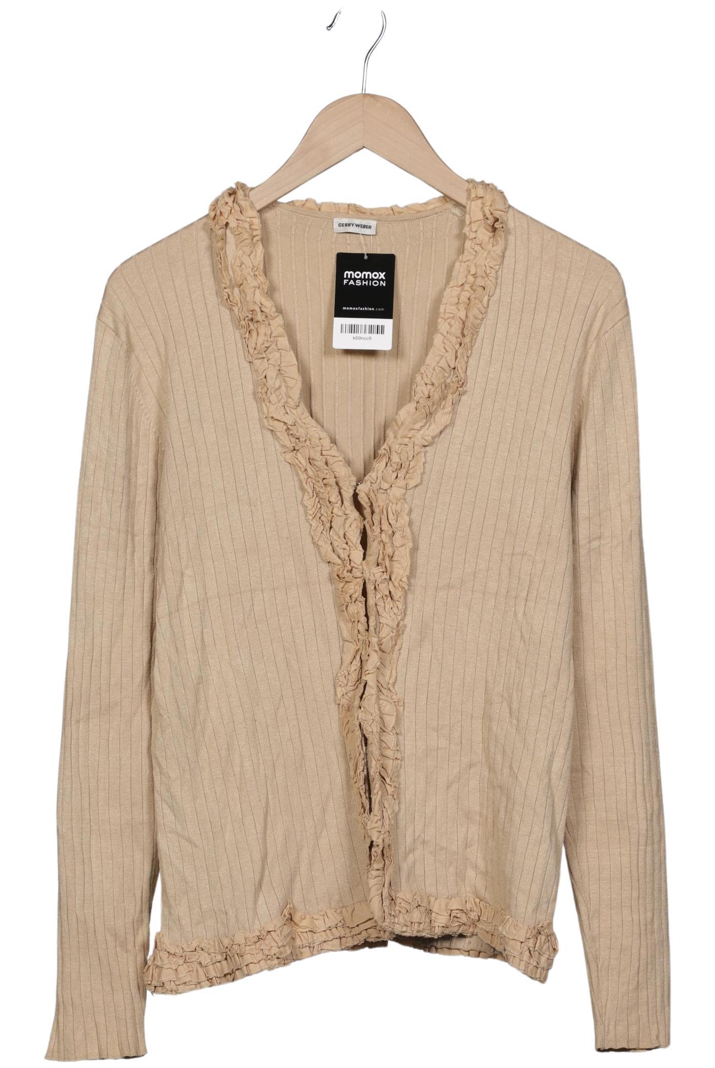 

Gerry Weber Damen Strickjacke, beige, Gr. 42