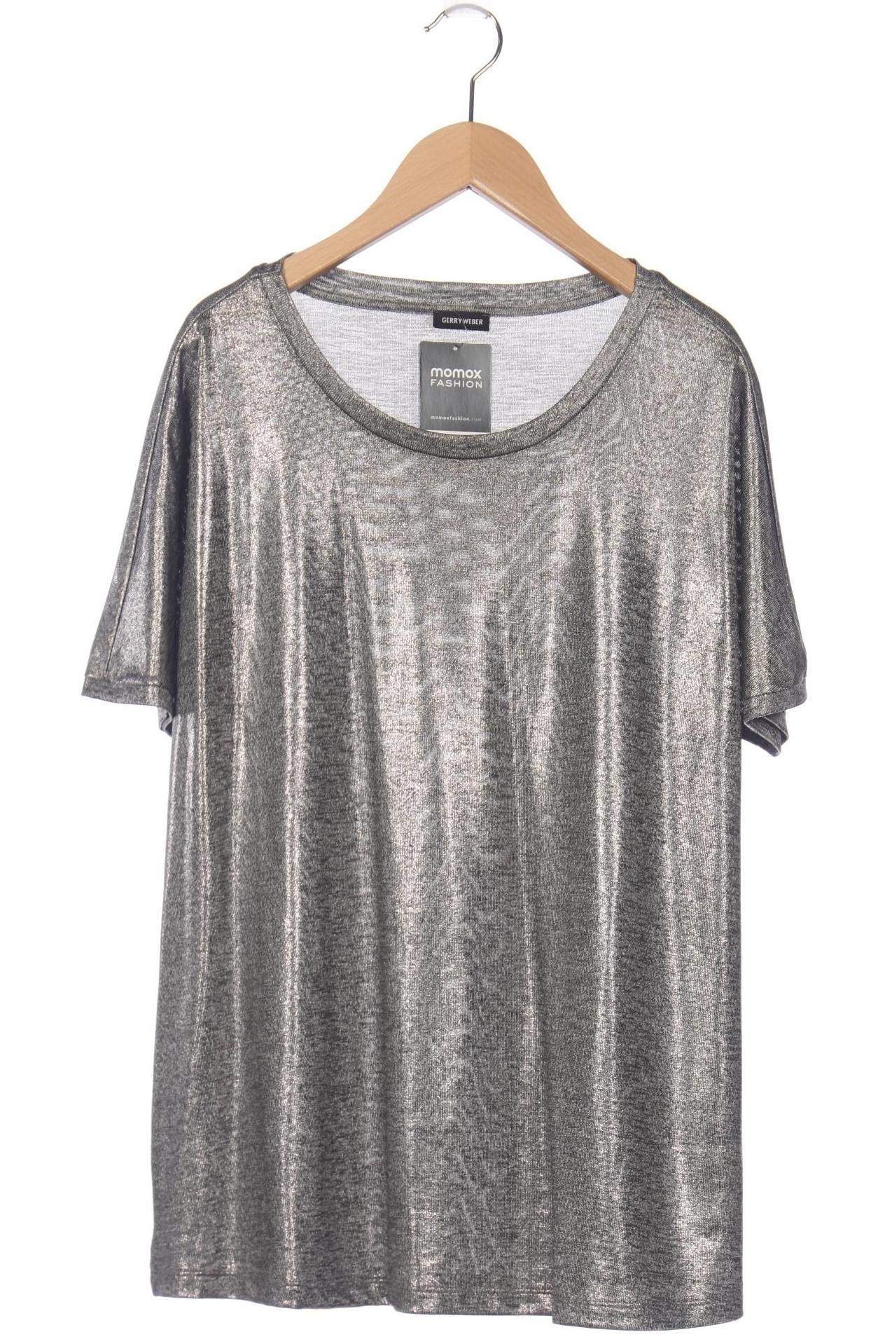 

Gerry Weber Damen T-Shirt, silber, Gr. 44