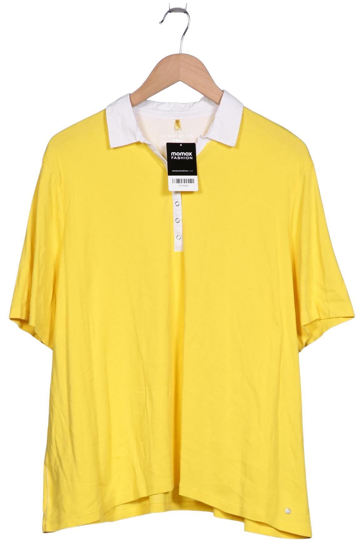

Gerry Weber Damen Poloshirt, gelb, Gr. 48