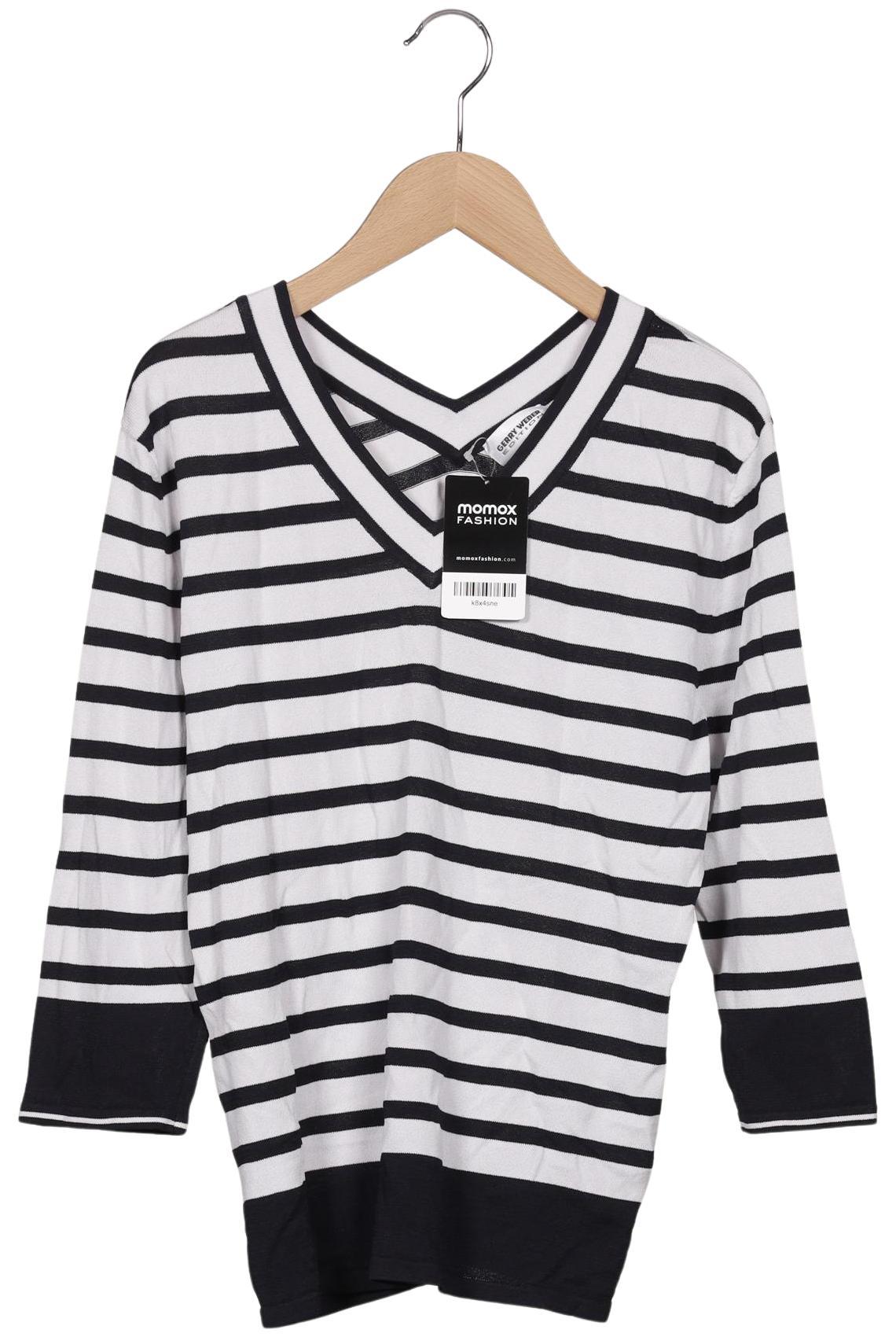 

Gerry Weber Damen Langarmshirt, weiß, Gr. 40