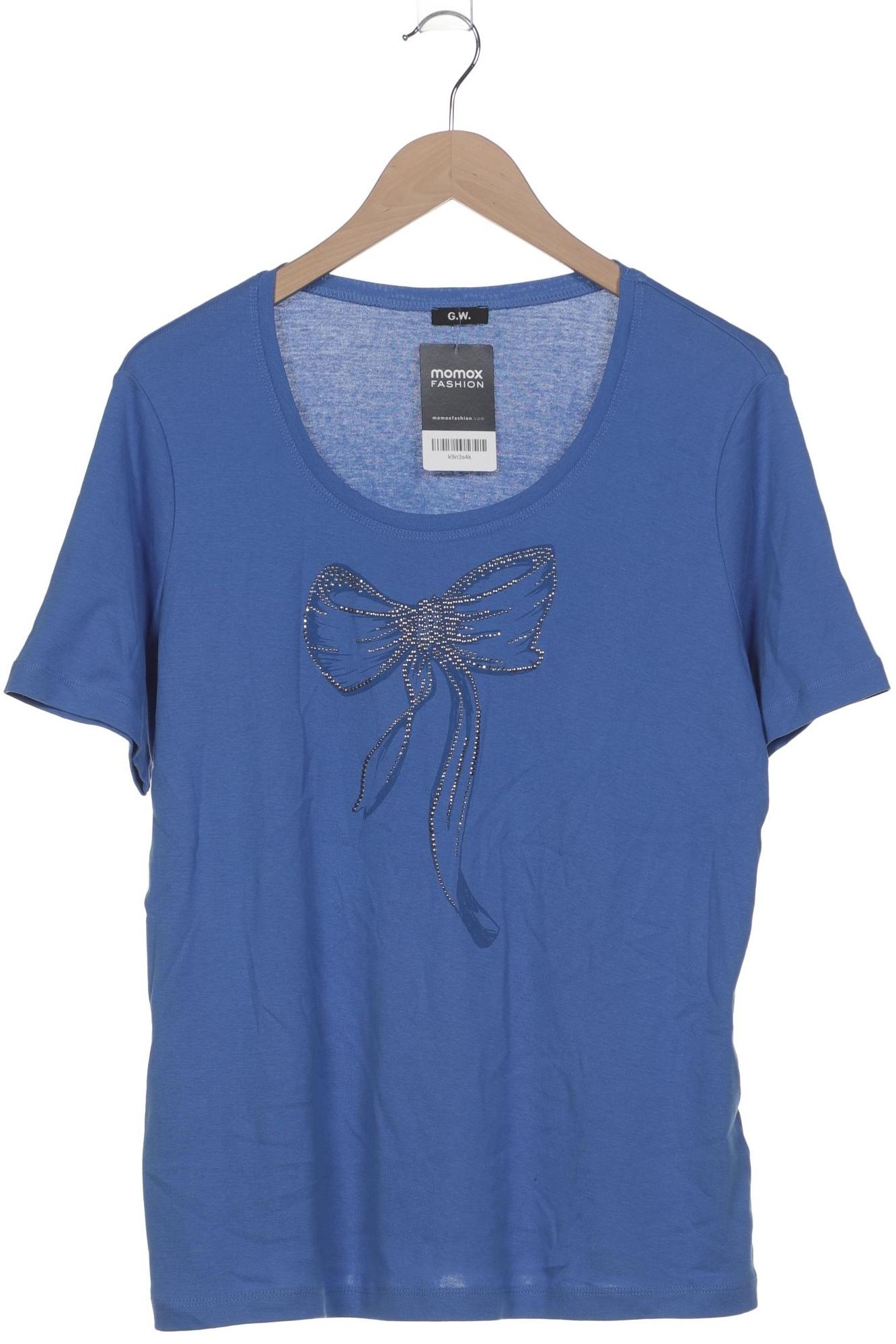 

Gerry Weber Damen T-Shirt, blau, Gr. 46