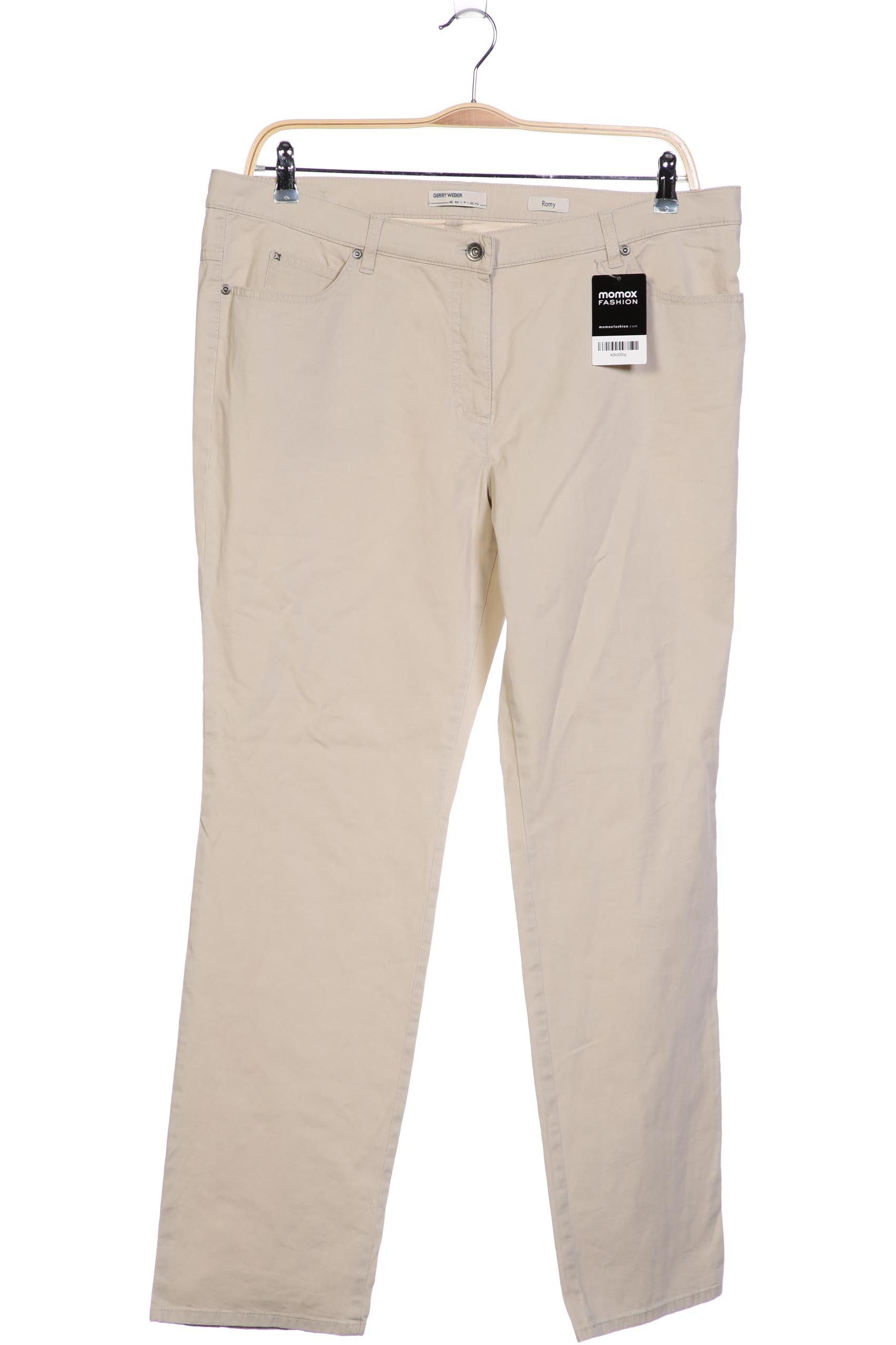 

Gerry Weber Damen Stoffhose, cremeweiß, Gr. 46