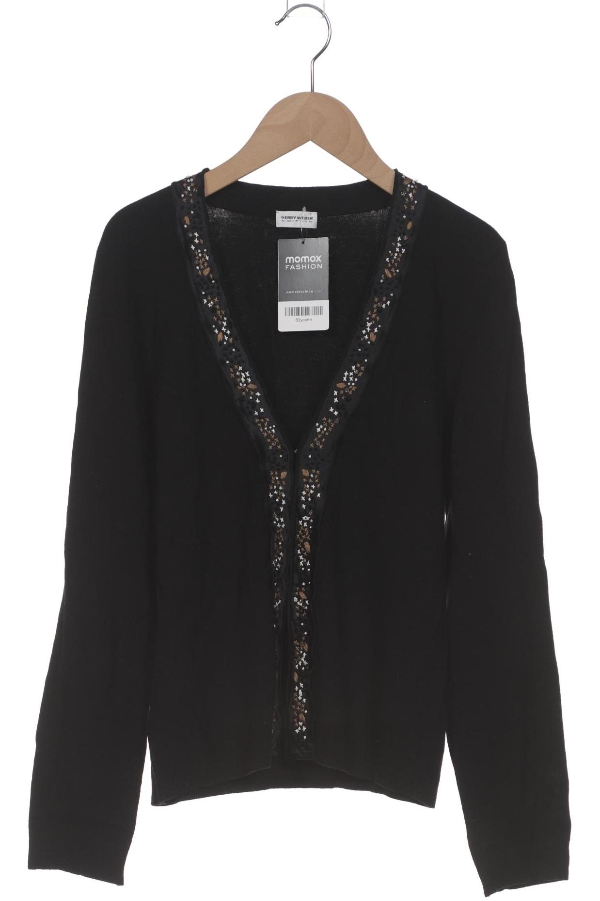 

Gerry Weber Damen Strickjacke, schwarz, Gr. 38