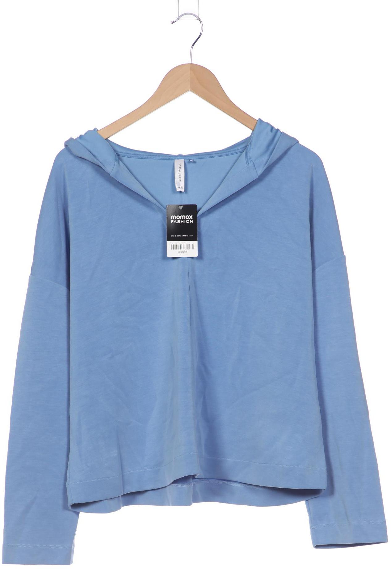 

Gerry Weber Damen Kapuzenpullover, blau, Gr. 42