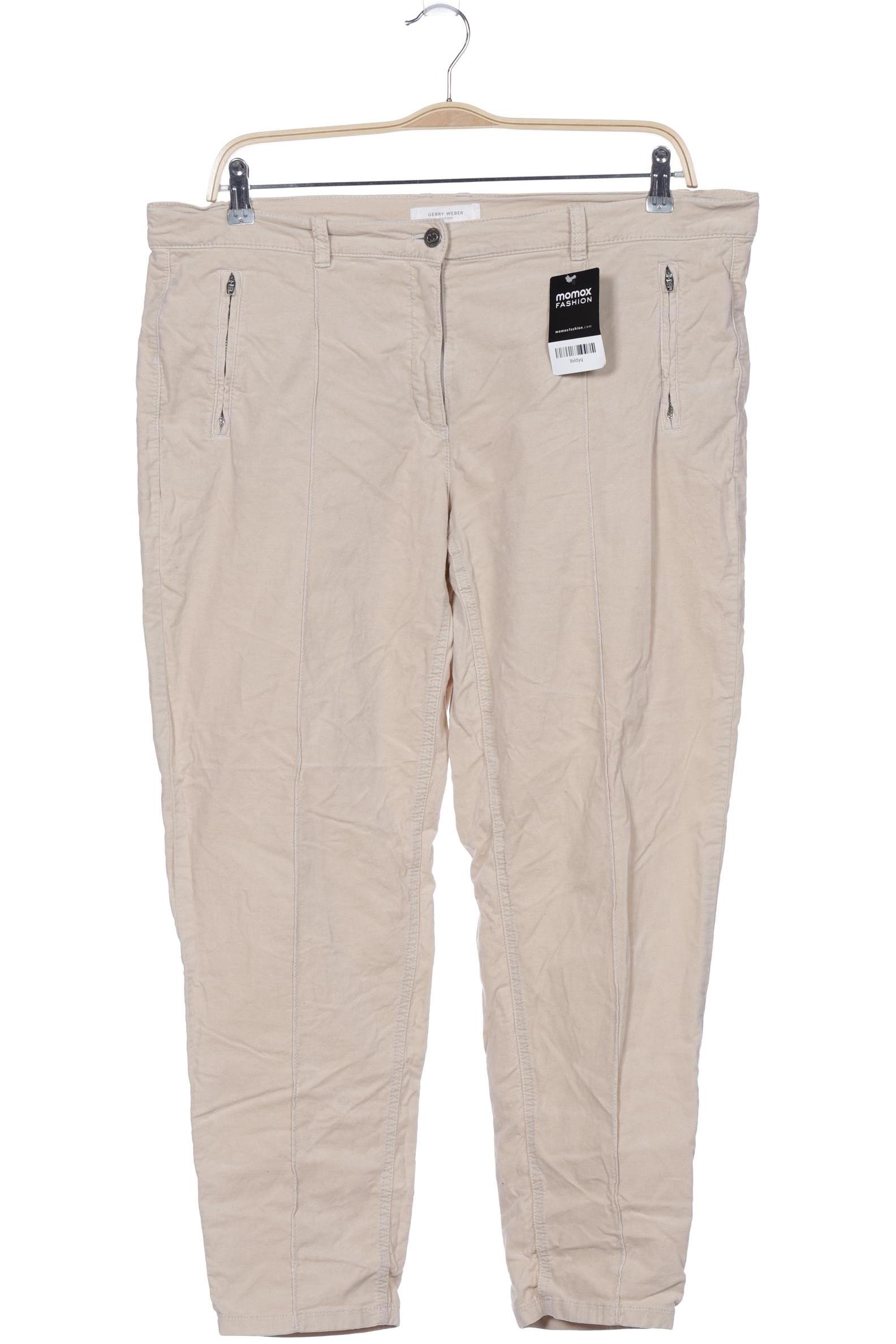 

Gerry Weber Damen Stoffhose, beige, Gr. 46
