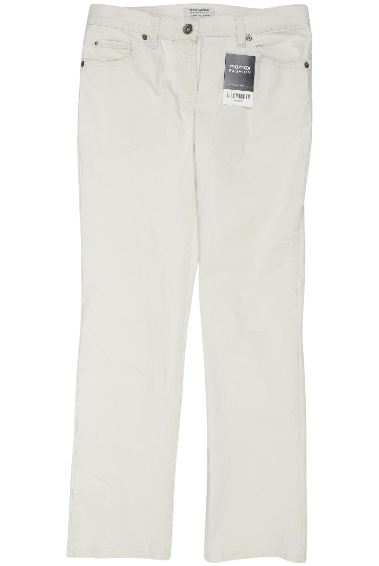 

Gerry Weber Damen Jeans, cremeweiß, Gr. 36
