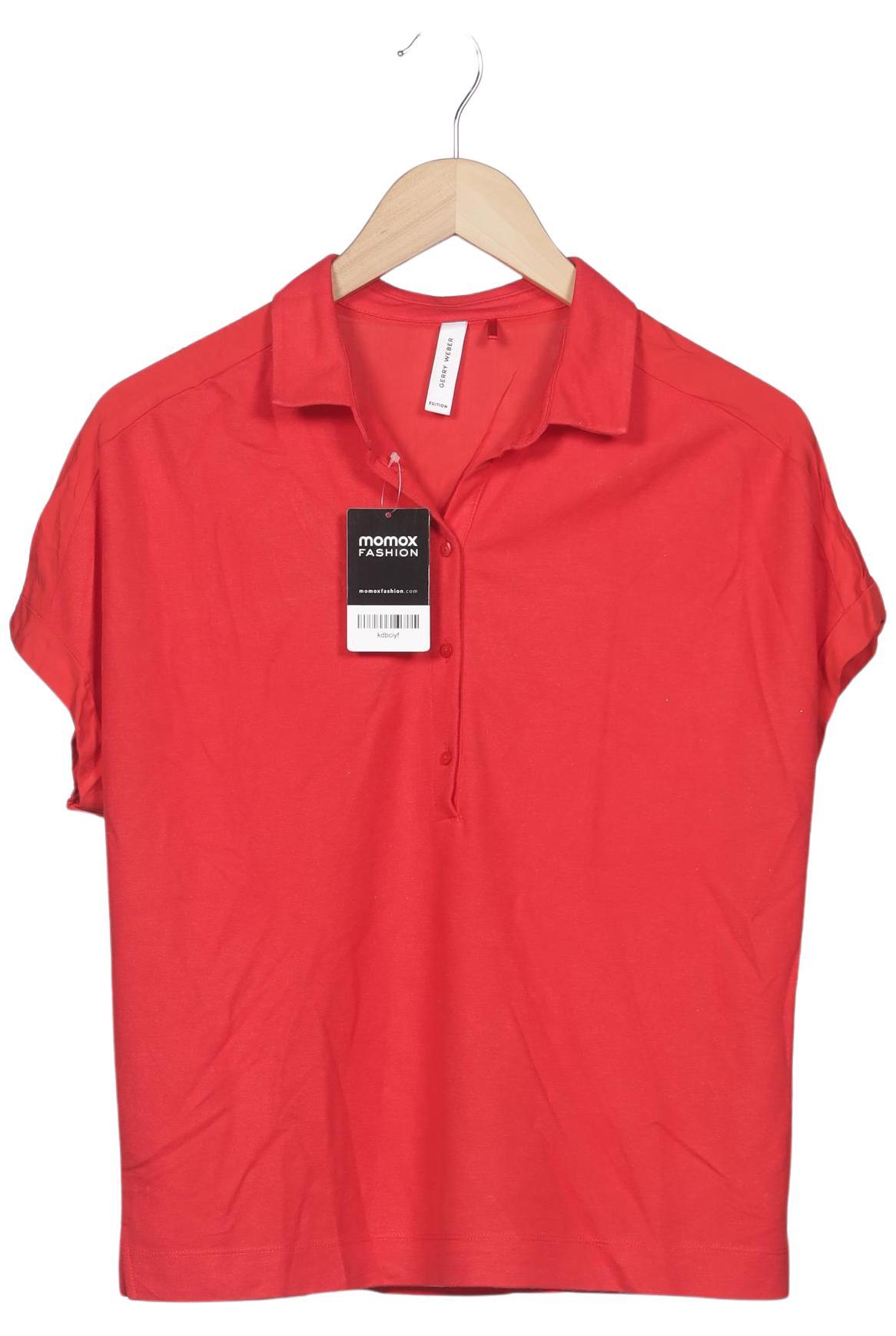 

Gerry Weber Damen Poloshirt, rot, Gr. 36