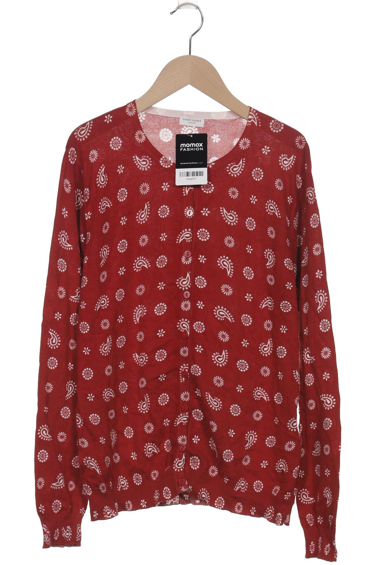 

Gerry Weber Damen Strickjacke, rot, Gr. 40