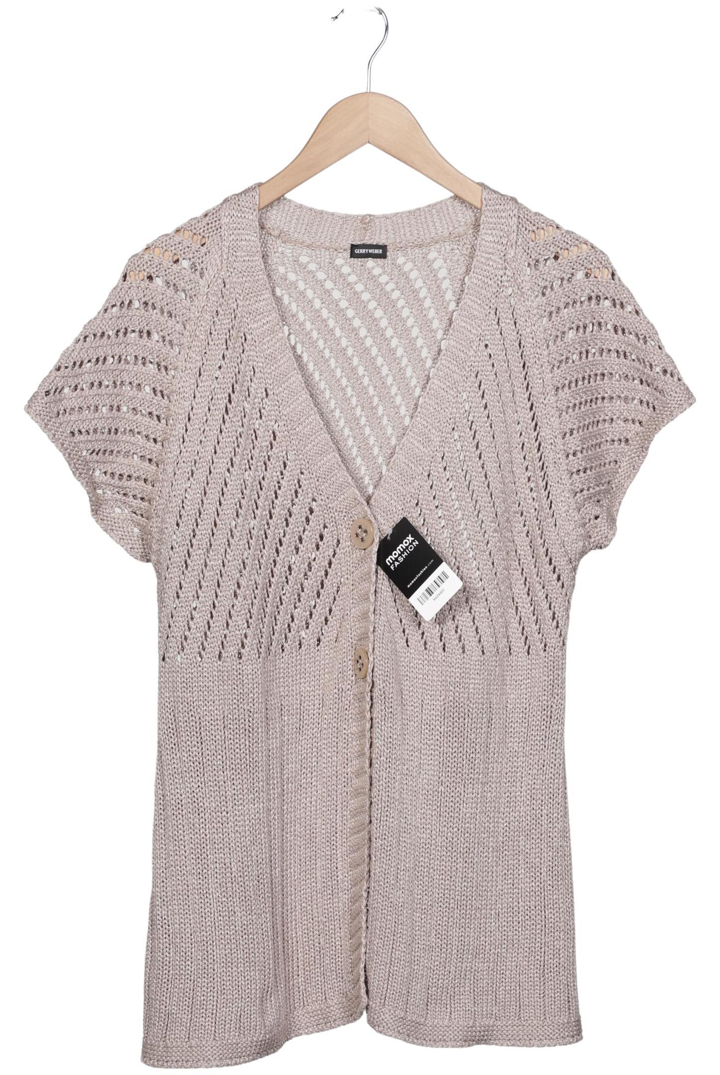 

Gerry Weber Damen Strickjacke, beige, Gr. 44