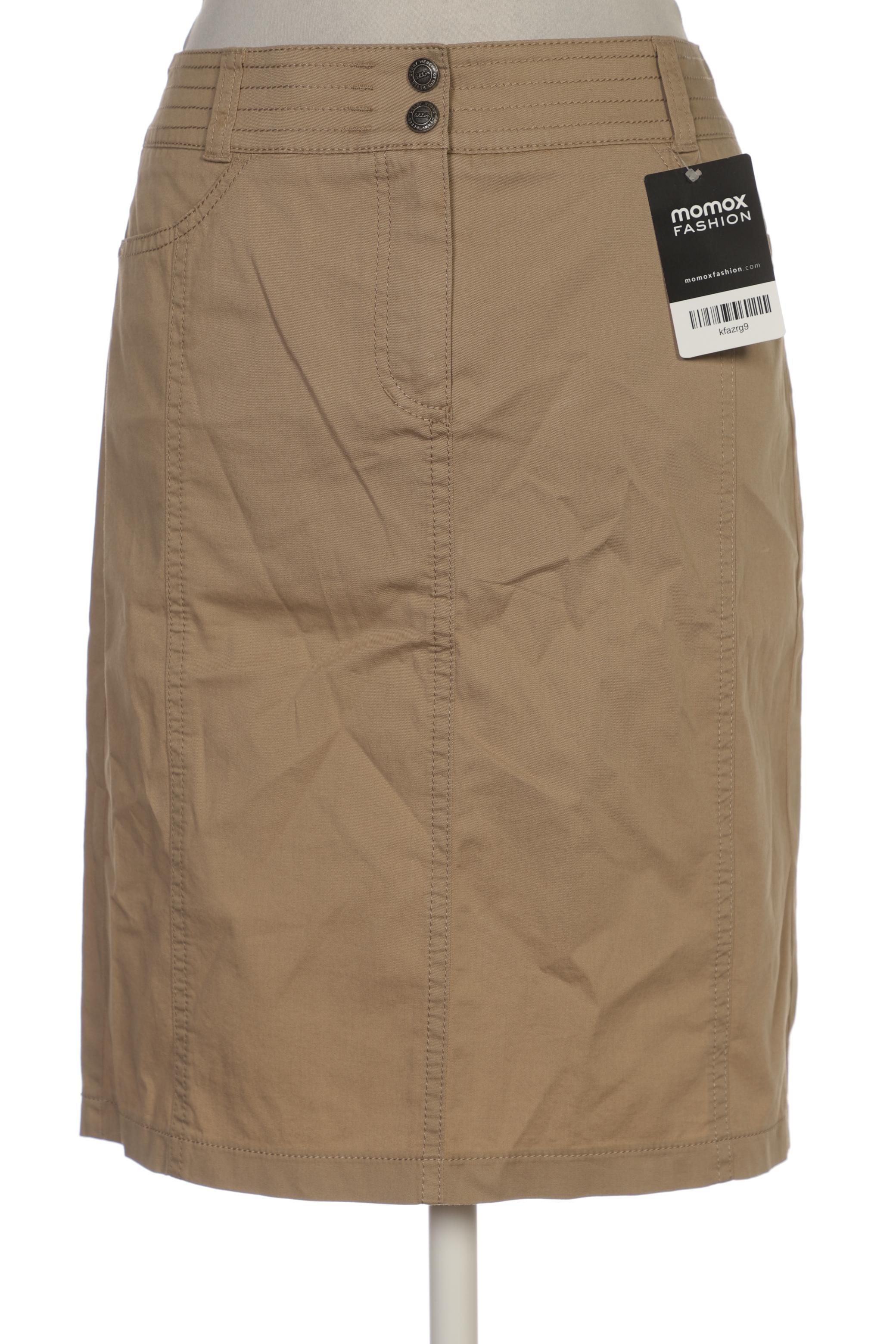 

Gerry Weber Damen Rock, beige, Gr. 36