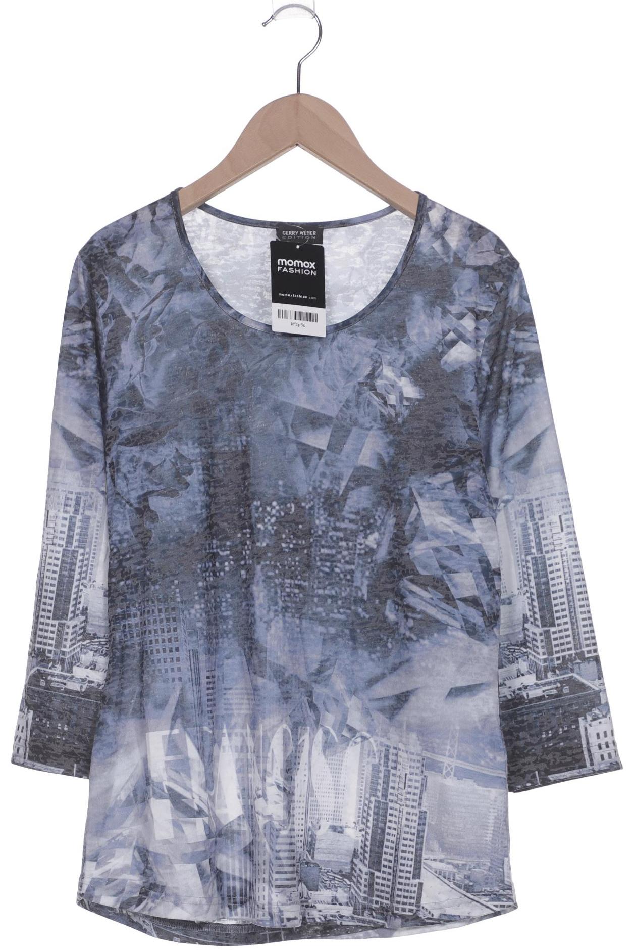 

Gerry Weber Damen Langarmshirt, blau, Gr. 38
