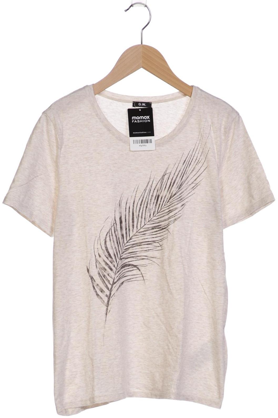 

Gerry Weber Damen T-Shirt, beige, Gr. 40