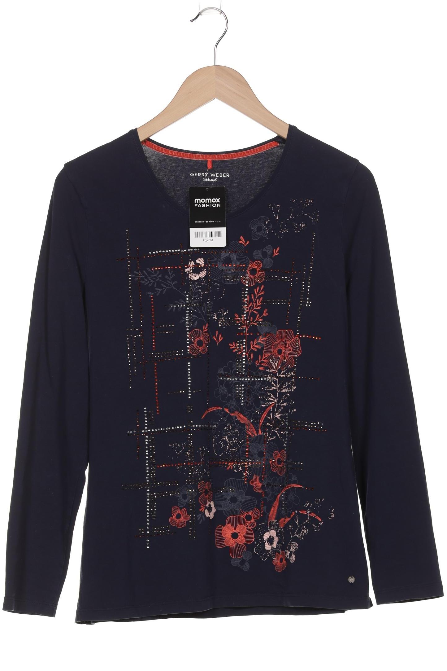 

Gerry Weber Damen Langarmshirt, marineblau, Gr. 44
