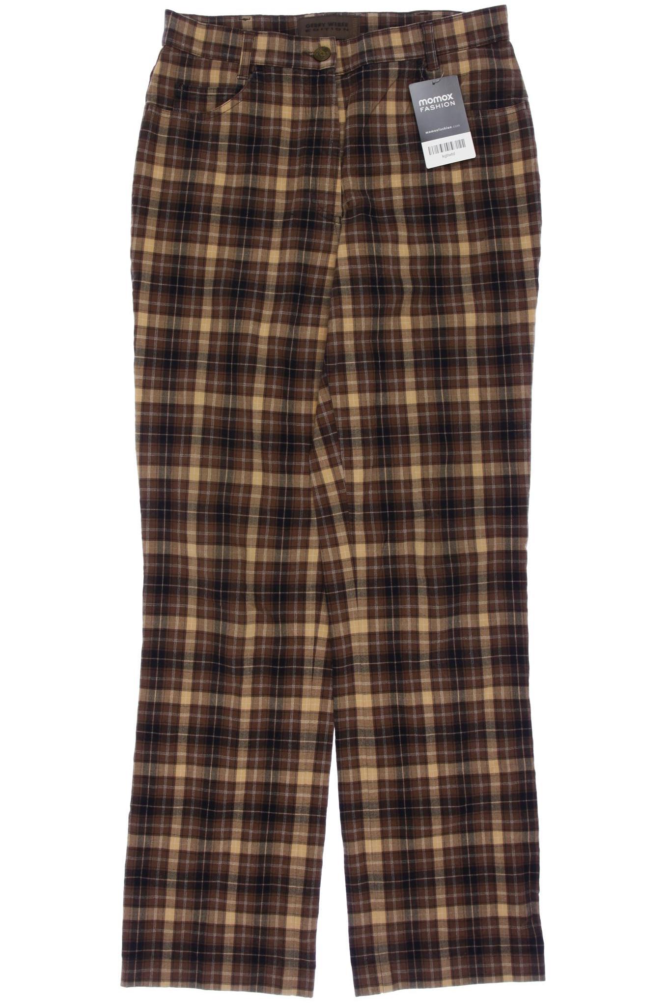 

Gerry Weber Damen Stoffhose, braun, Gr. 34