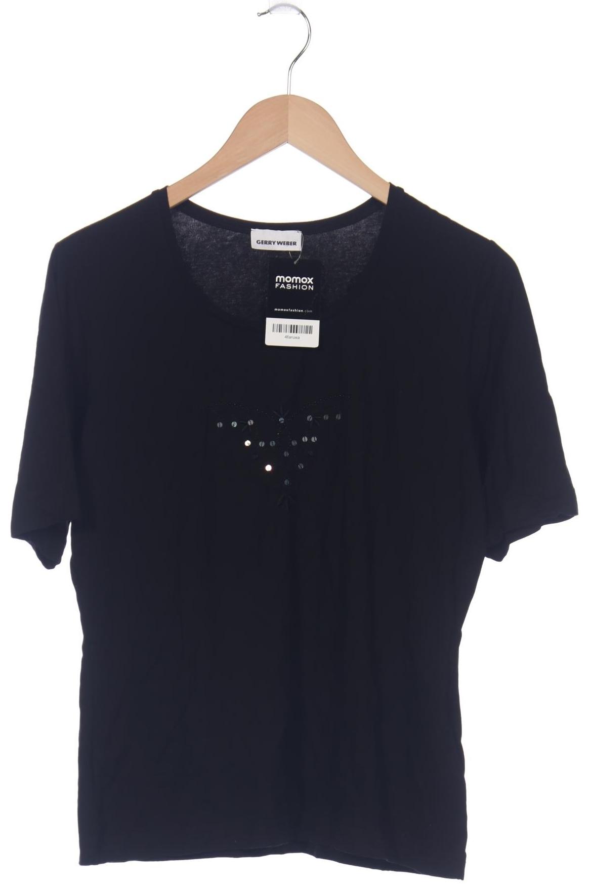 

Gerry Weber Damen T-Shirt, schwarz, Gr. 42