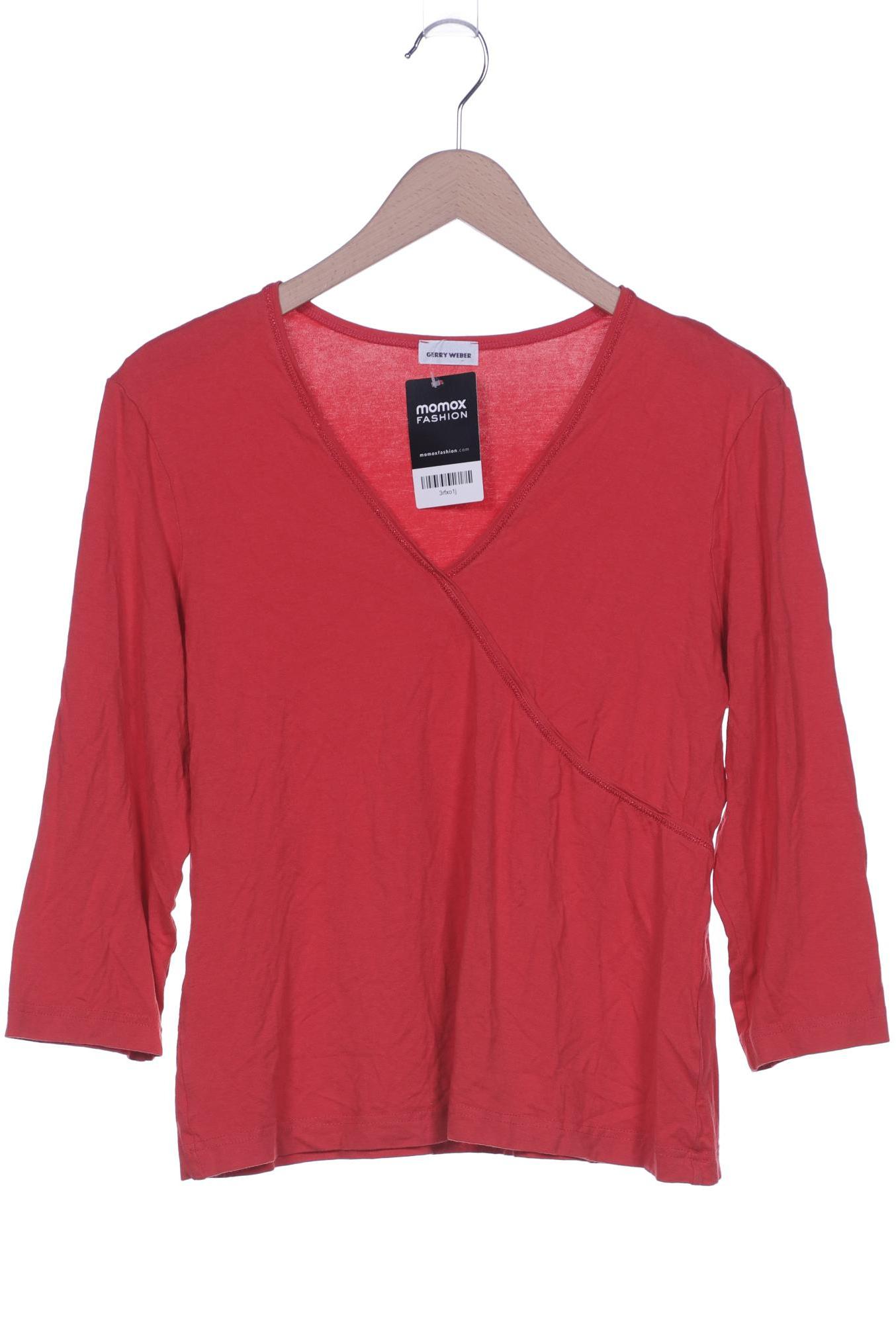 

Gerry Weber Damen Langarmshirt, rot, Gr. 42