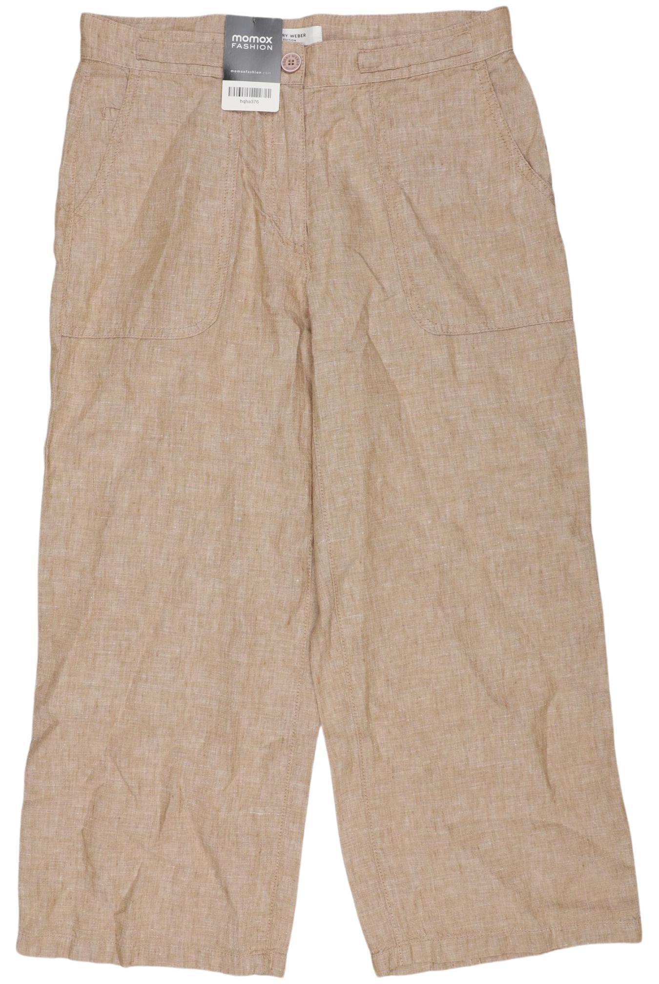 

Gerry Weber Damen Stoffhose, beige, Gr. 30
