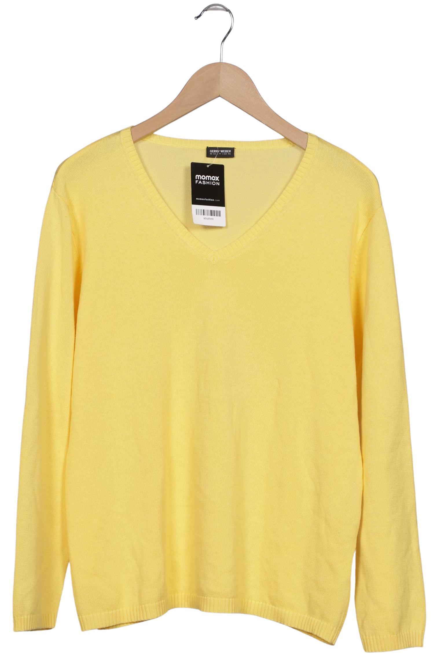 

Gerry Weber Damen Pullover, gelb, Gr. 44