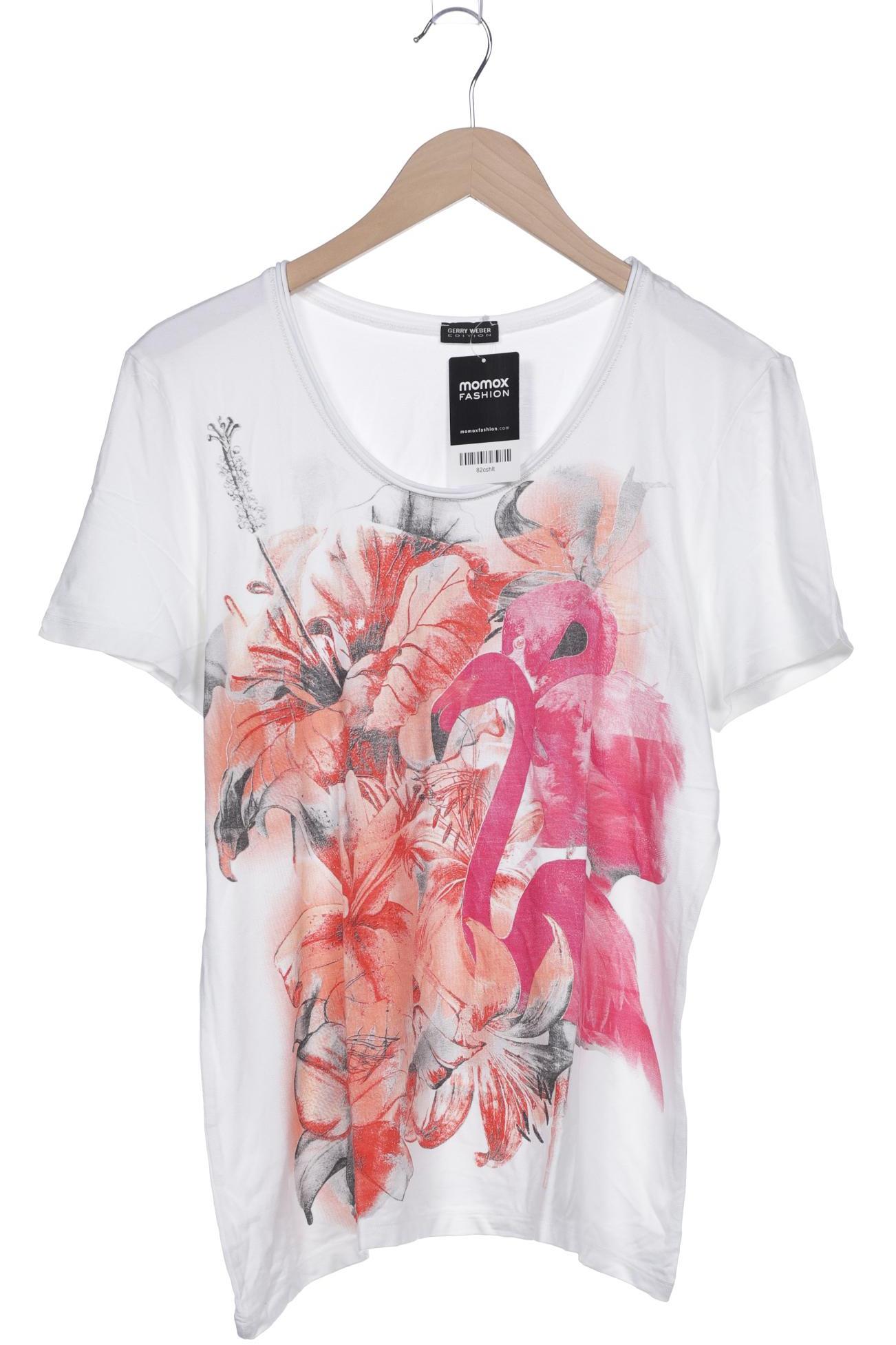 

Gerry Weber Damen T-Shirt, weiß, Gr. 42