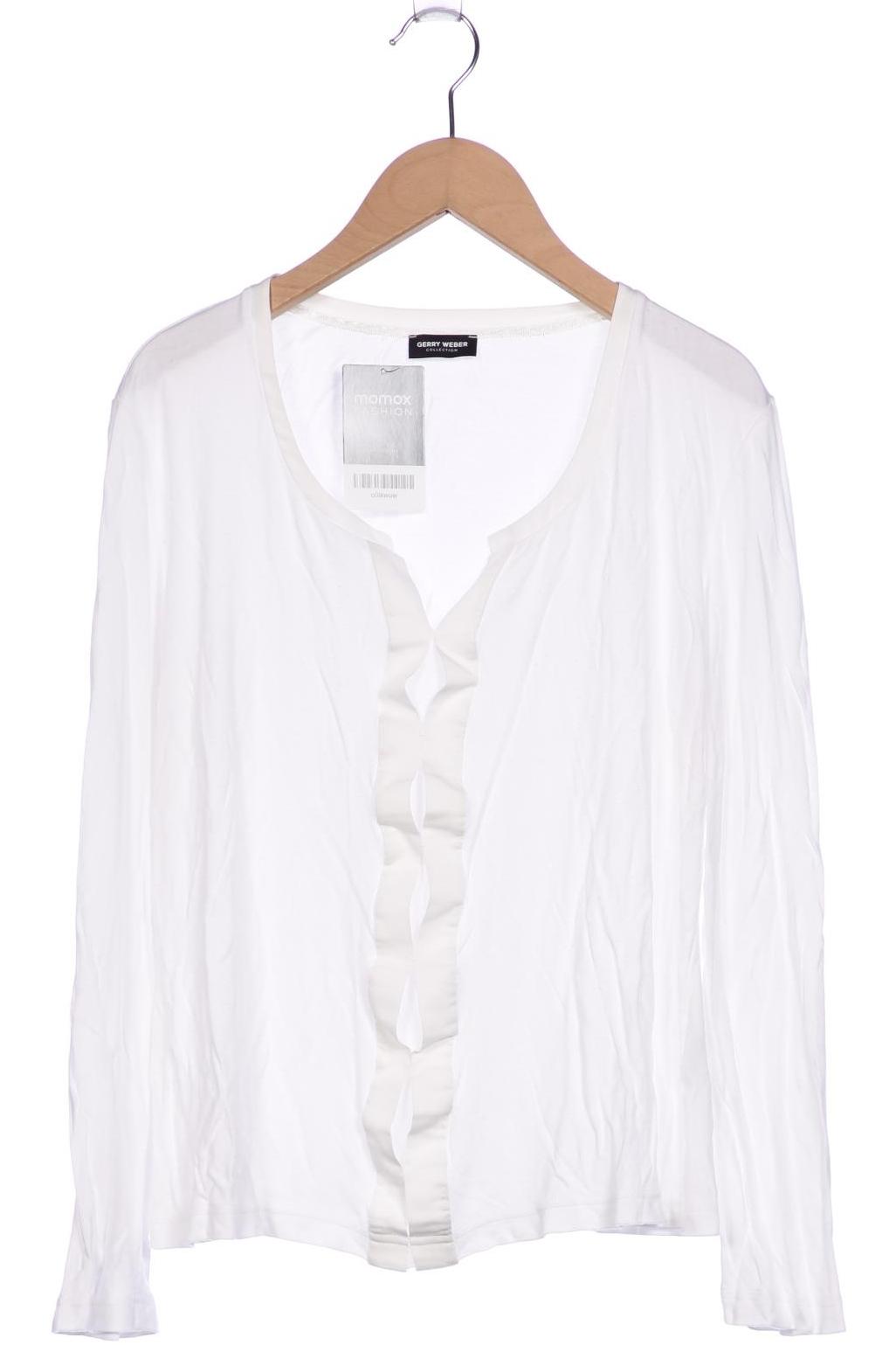 

Gerry Weber Damen Langarmshirt, weiß, Gr. 38