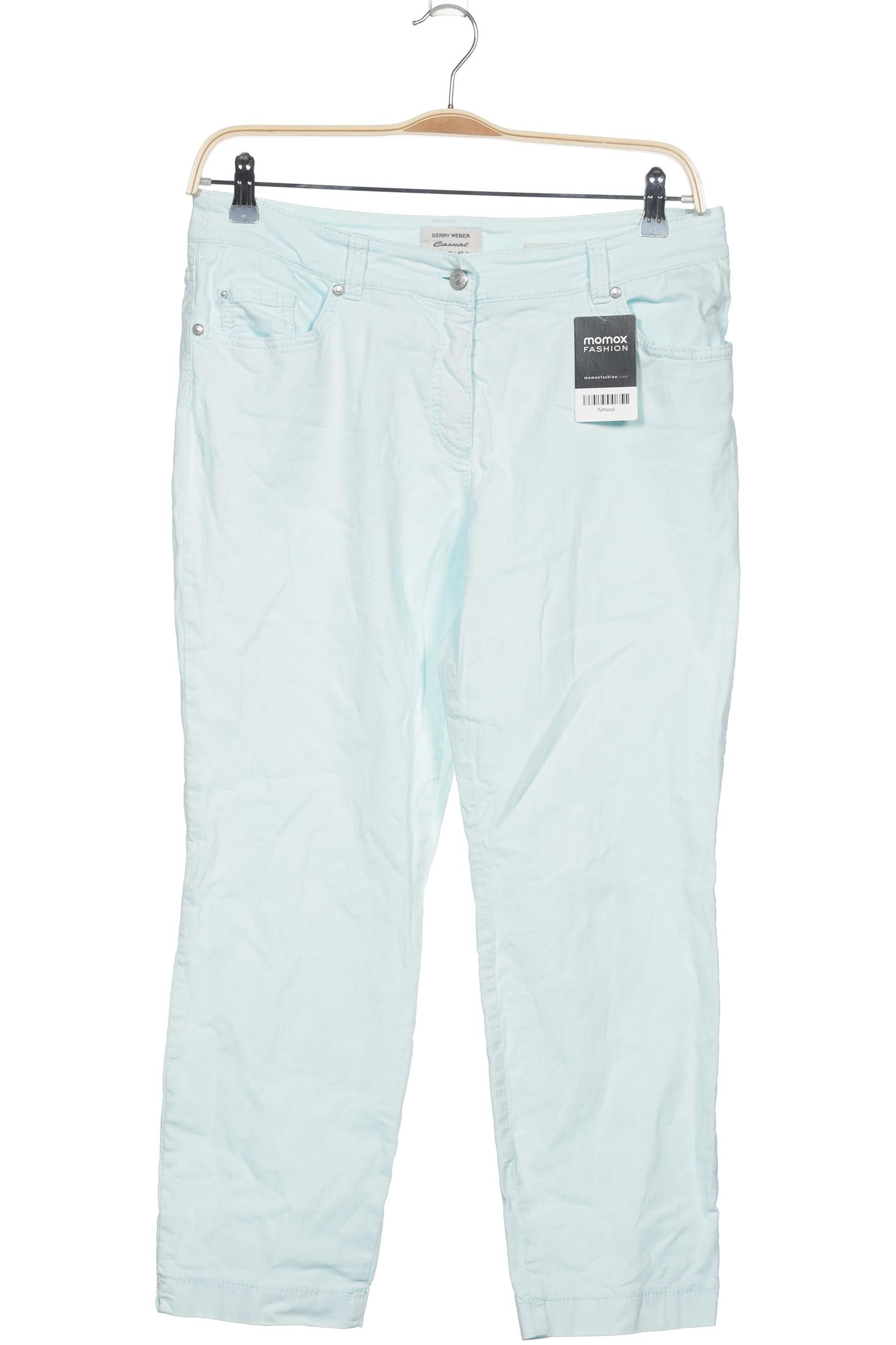 

Gerry Weber Damen Stoffhose, türkis, Gr. 44