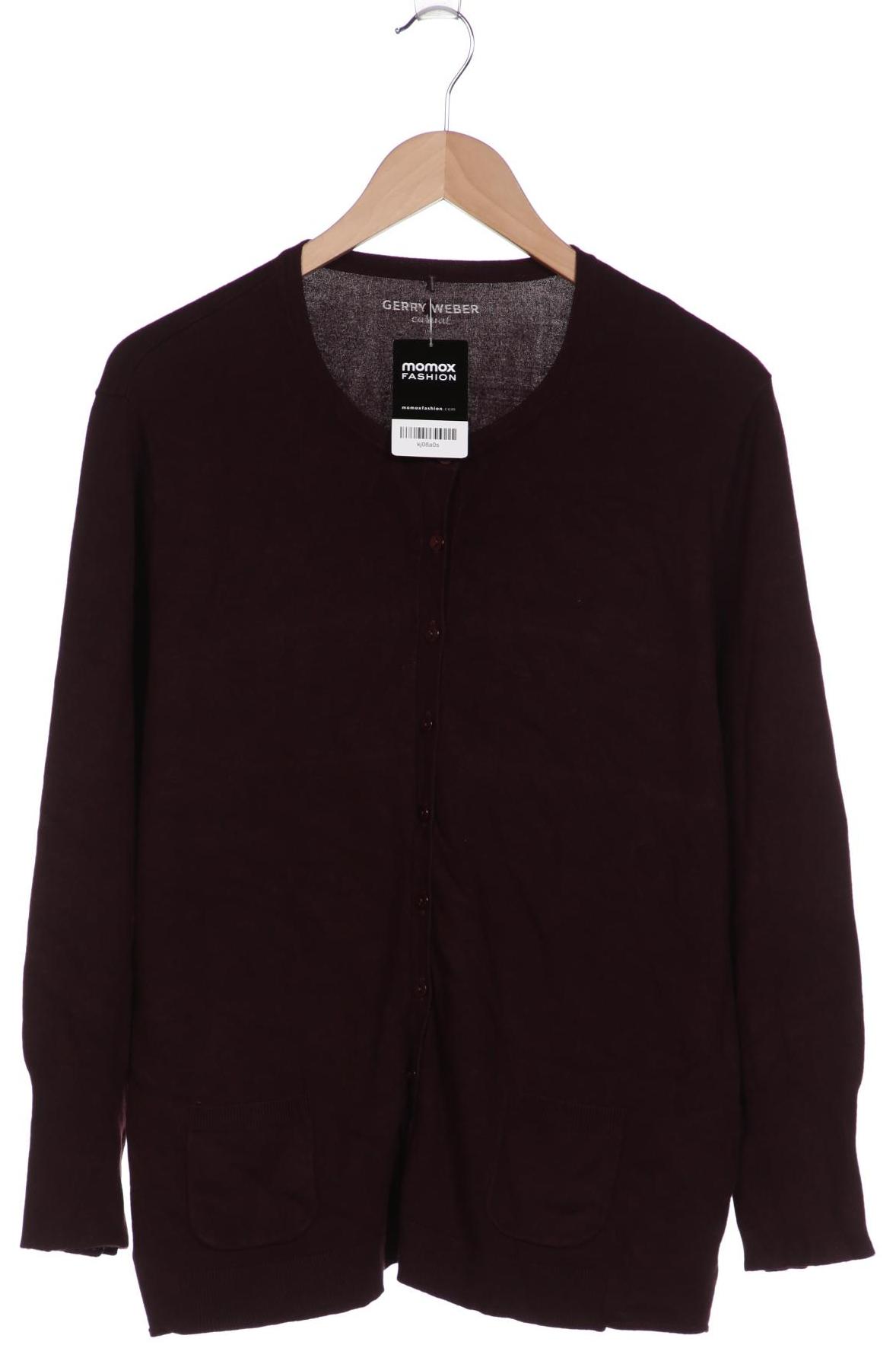 

Gerry Weber Damen Strickjacke, bordeaux, Gr. 46