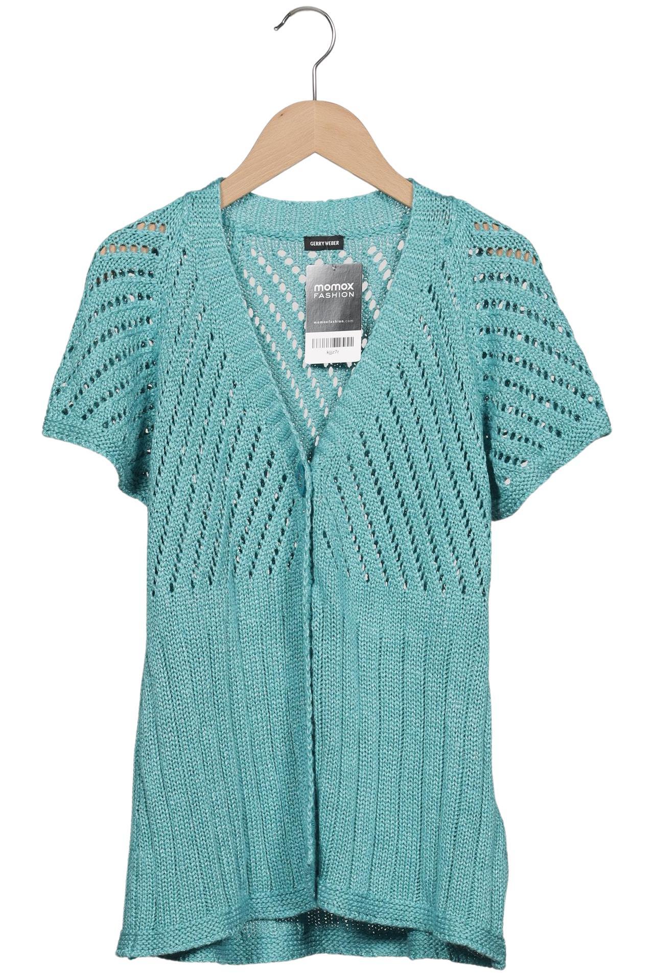

Gerry Weber Damen Strickjacke, blau, Gr. 38