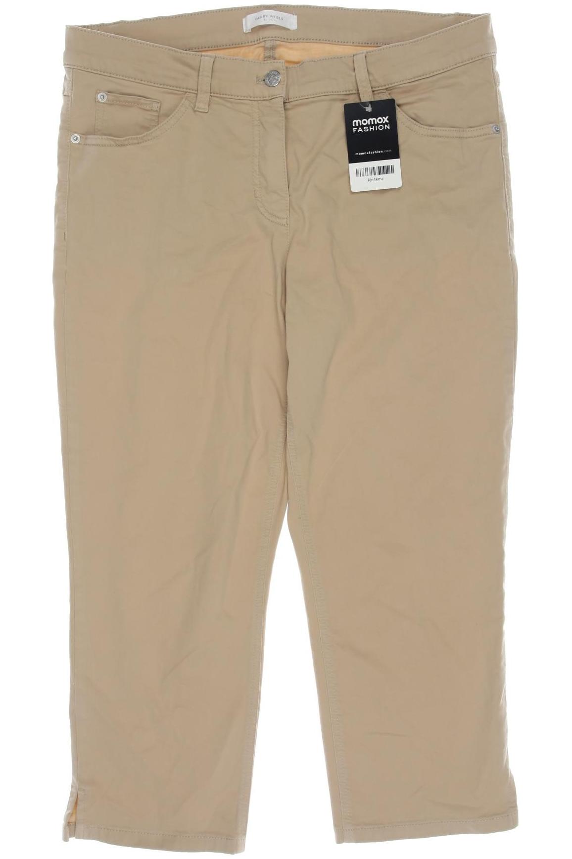 

Gerry Weber Damen Stoffhose, beige, Gr. 33