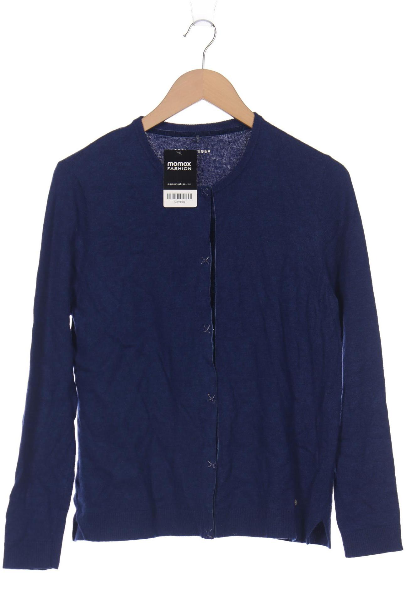 

Gerry Weber Damen Strickjacke, blau, Gr. 38