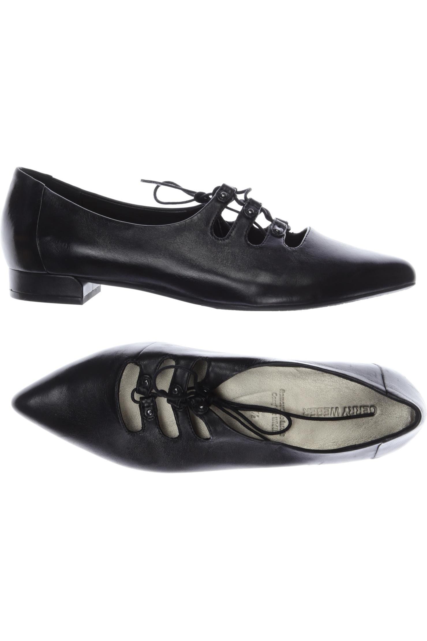 

Gerry Weber Damen Halbschuh, schwarz, Gr. 5.5