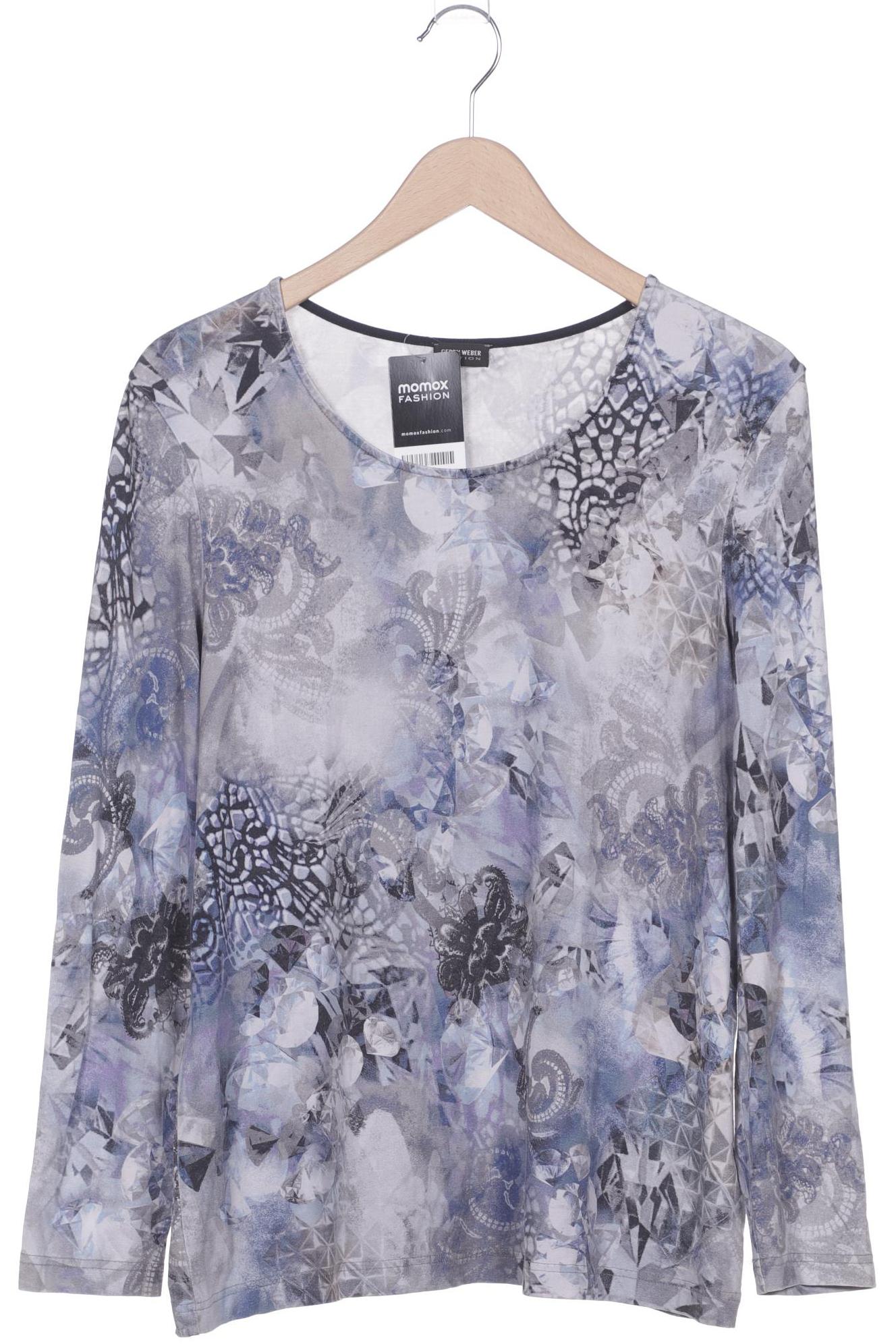 

Gerry Weber Damen Langarmshirt, blau, Gr. 44