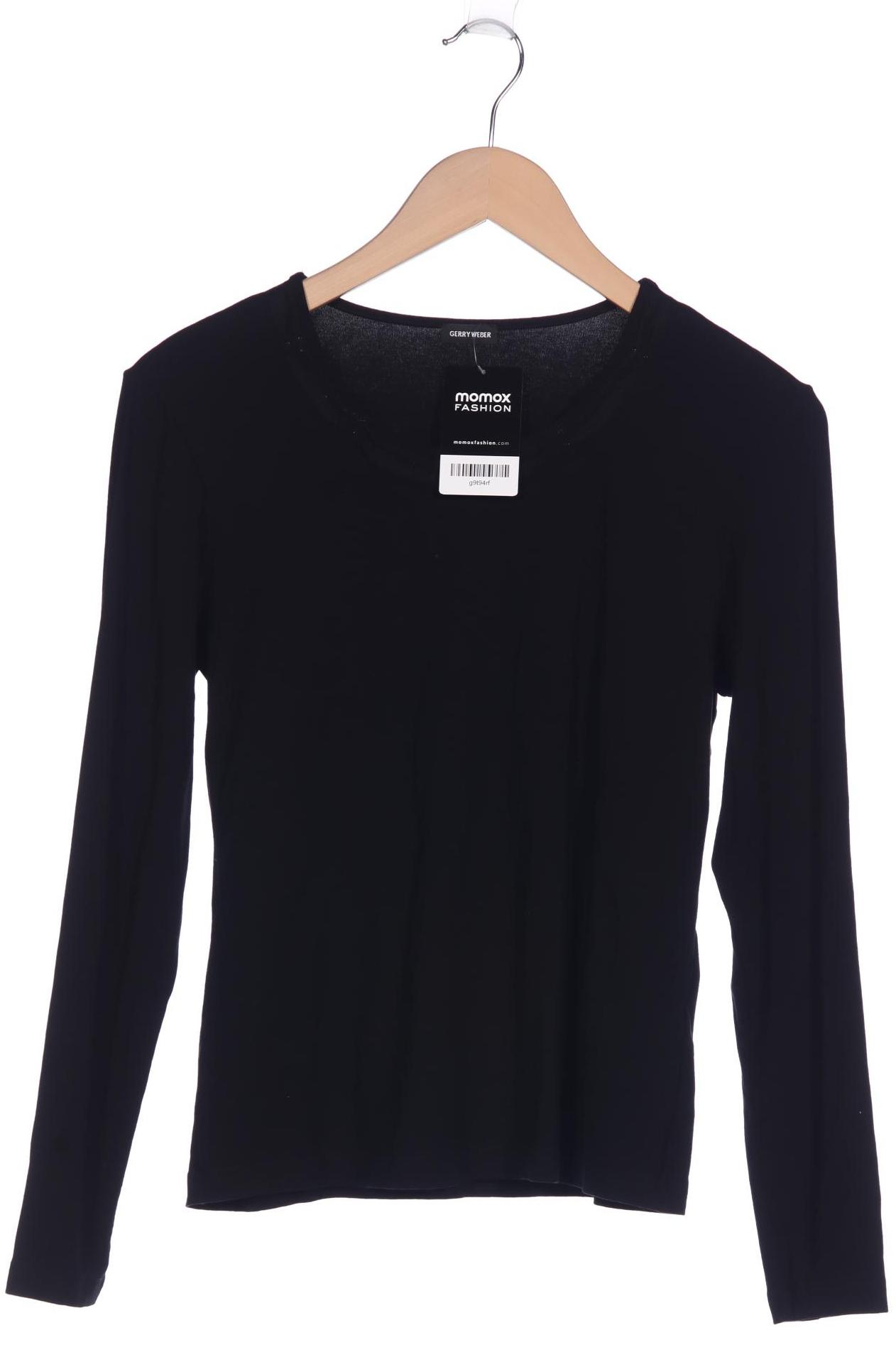 

Gerry Weber Damen Langarmshirt, schwarz, Gr. 38