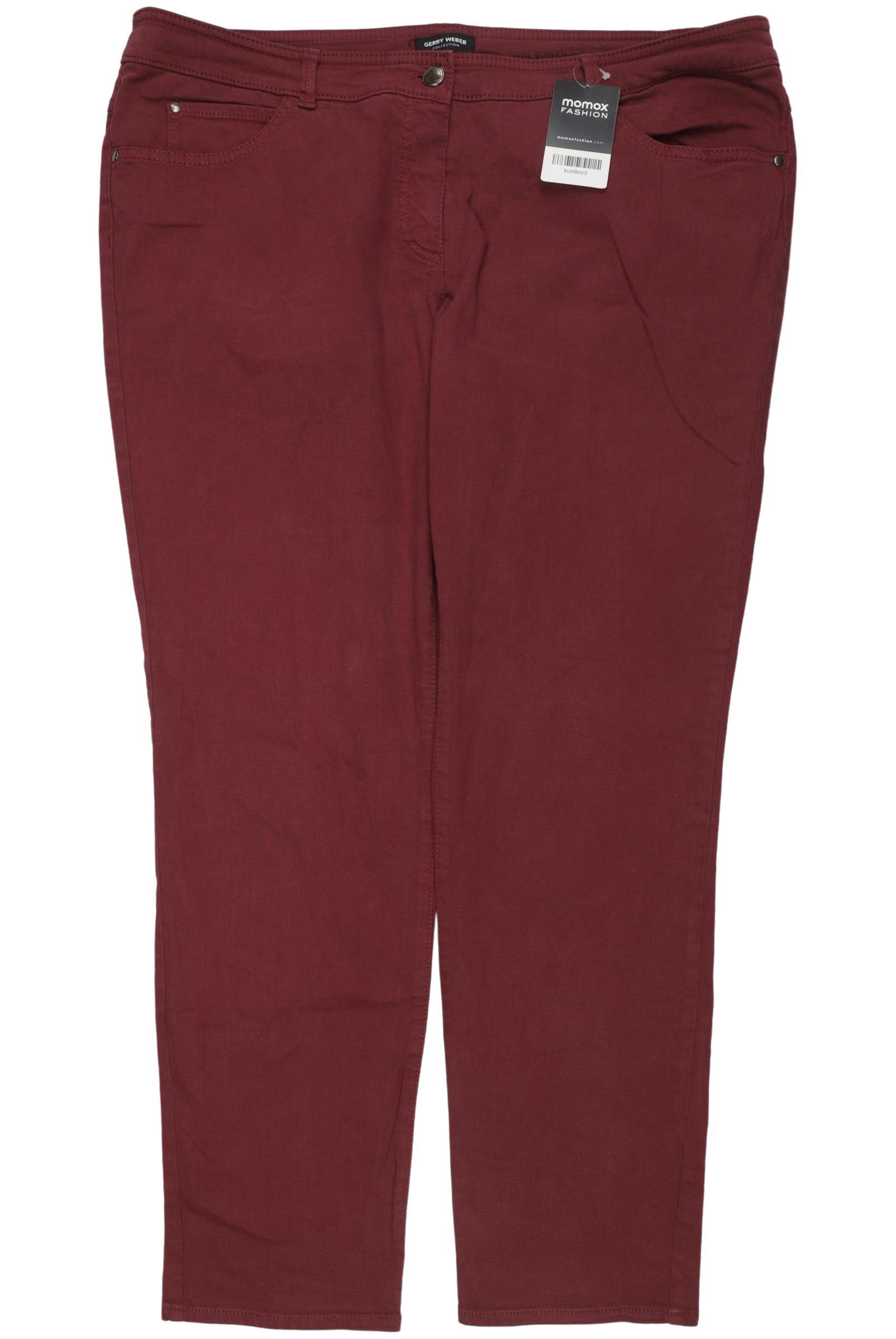 

Gerry Weber Damen Jeans, bordeaux, Gr. 48