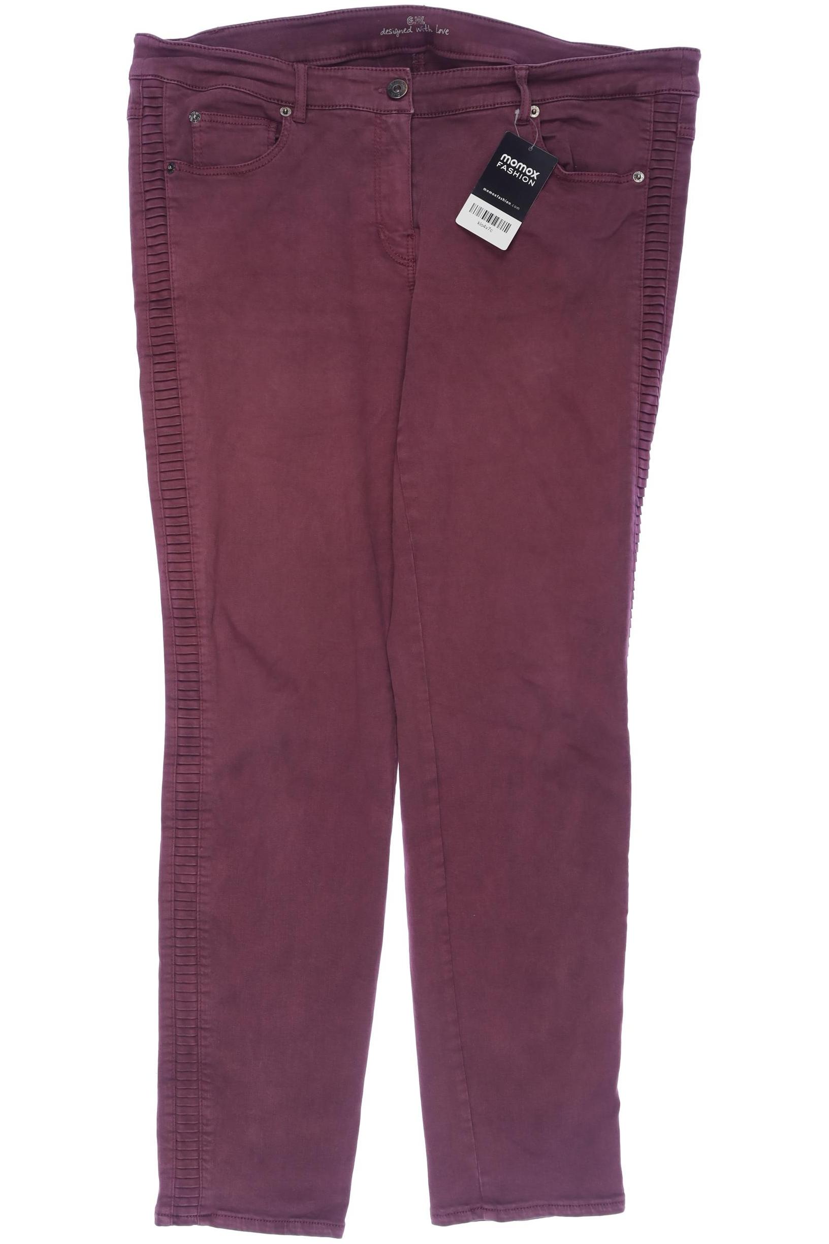 

Gerry Weber Damen Jeans, bordeaux, Gr. 38