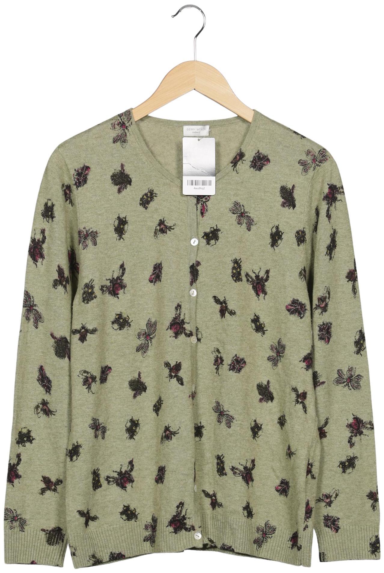

Gerry Weber Damen Strickjacke, grün, Gr. 42