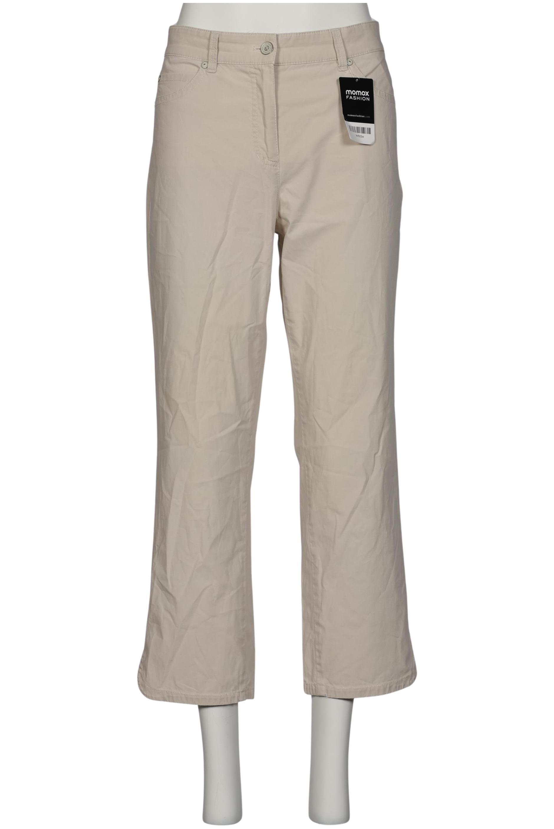 

Gerry Weber Damen Stoffhose, beige, Gr. 40