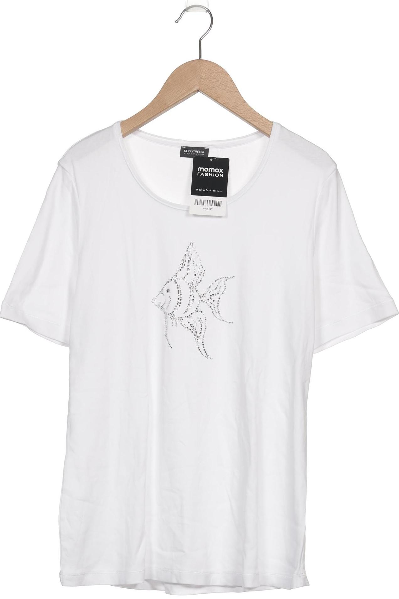 

Gerry Weber Damen T-Shirt, weiß, Gr. 42