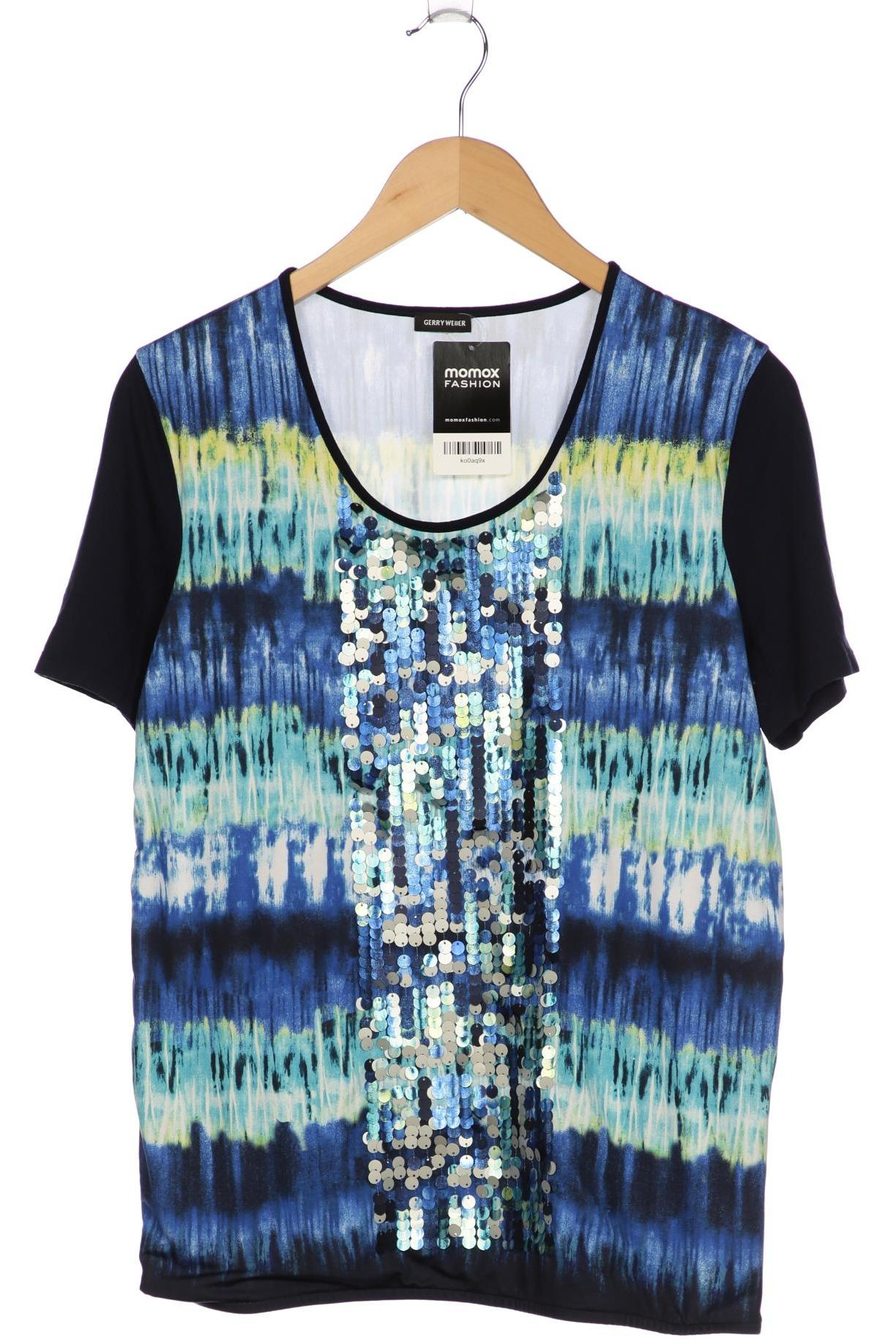 

Gerry Weber Damen T-Shirt, blau, Gr. 42