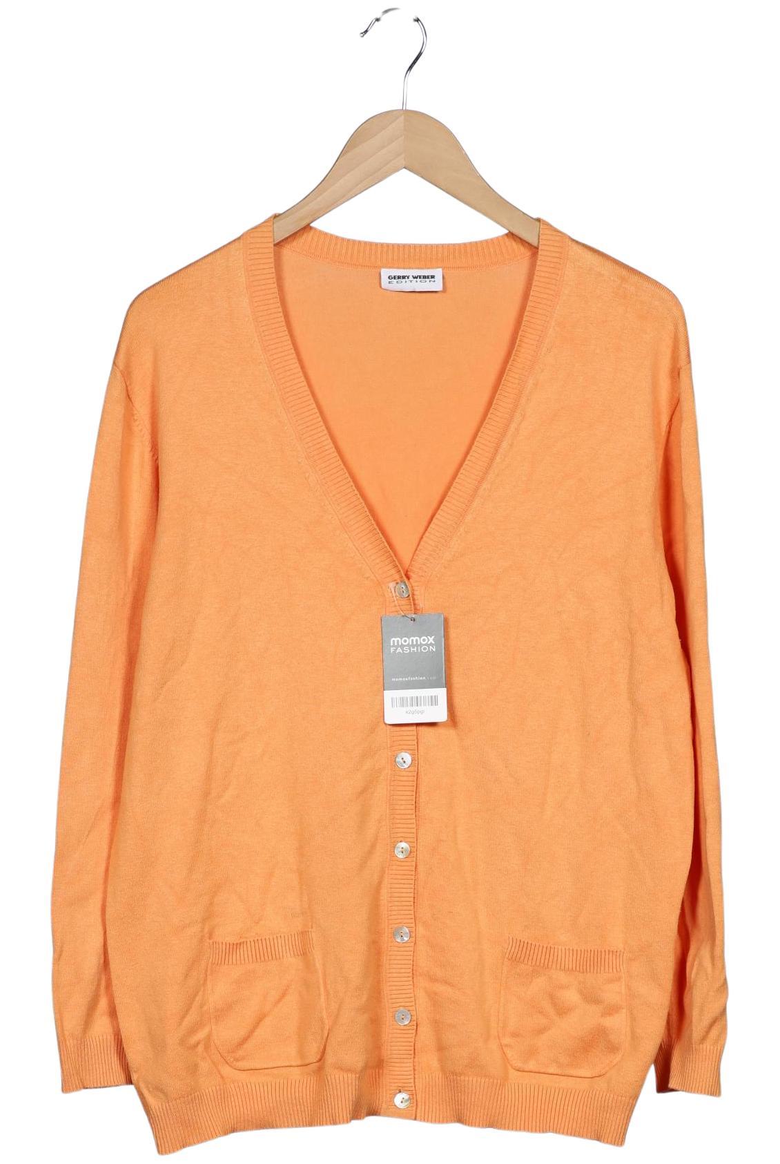 

Gerry Weber Damen Strickjacke, orange, Gr. 46