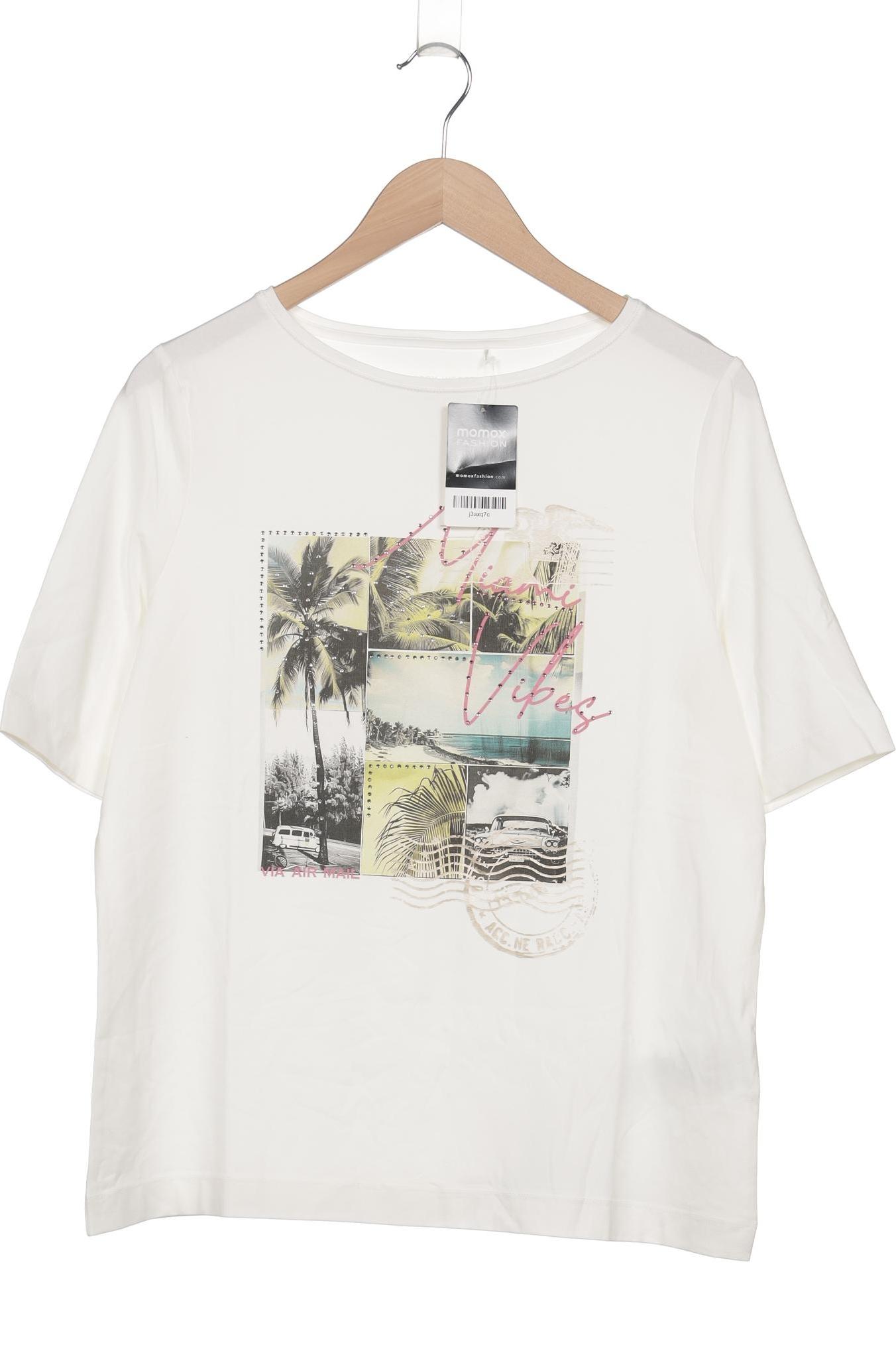 

Gerry Weber Damen T-Shirt, cremeweiß, Gr. 40