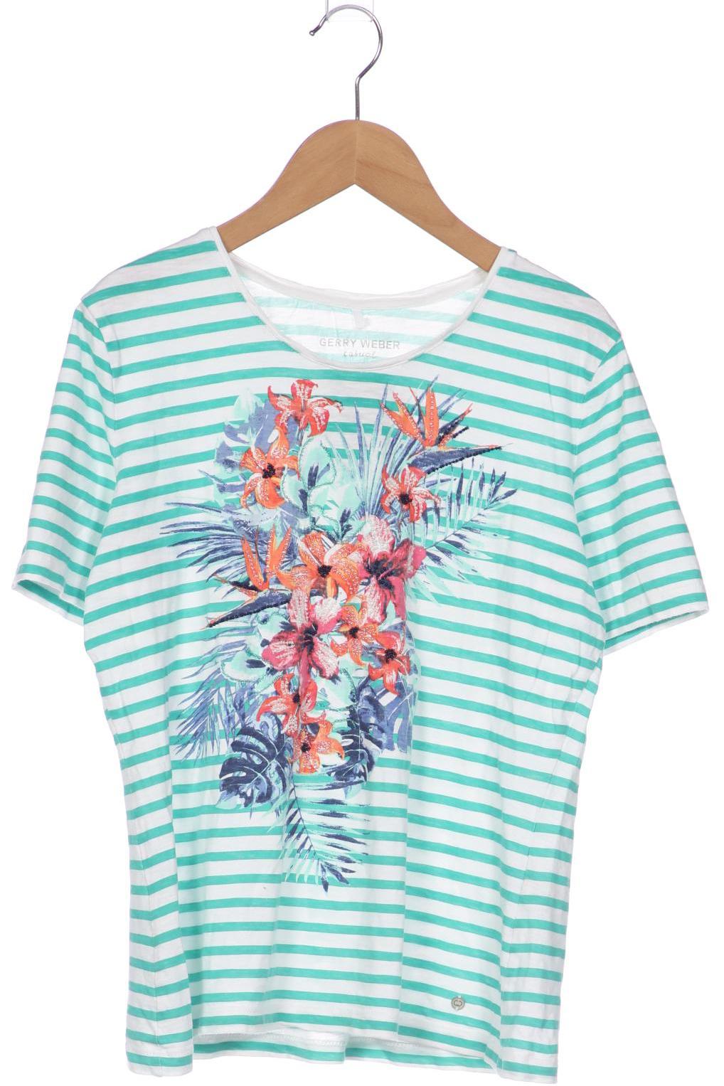 

Gerry Weber Damen T-Shirt, weiß, Gr. 38
