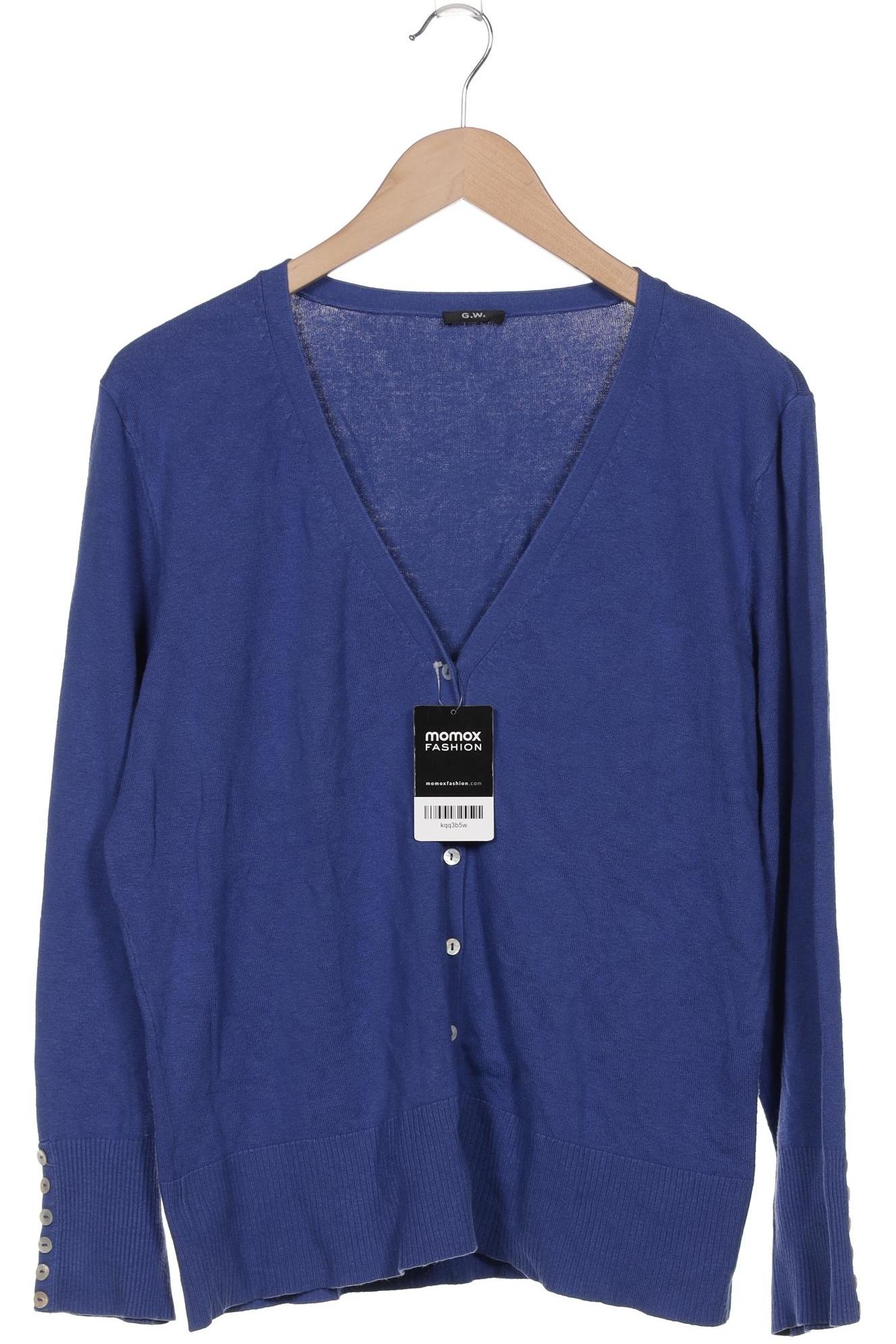 

Gerry Weber Damen Strickjacke, blau, Gr. 46